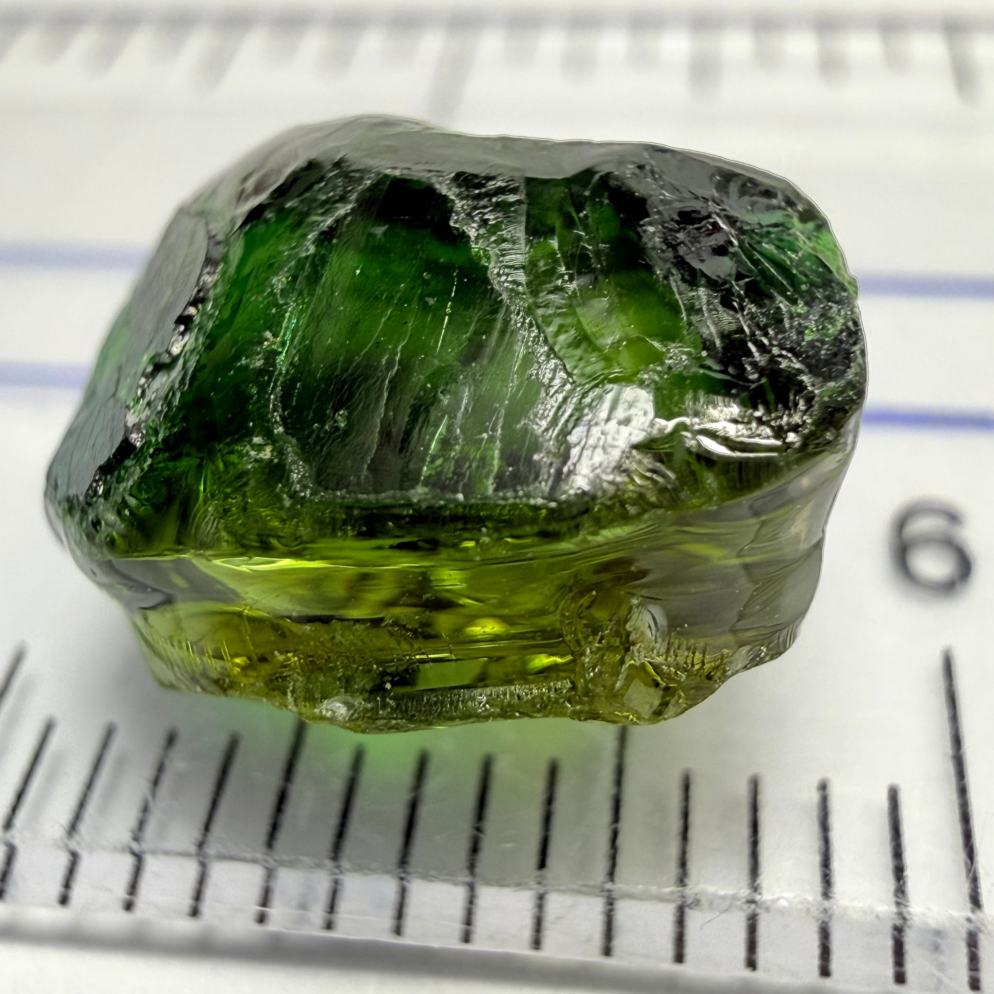 Chrome Tourmaline, 6.28ct, Laletema, Tanzania, Untreated Unheated, vvs-if