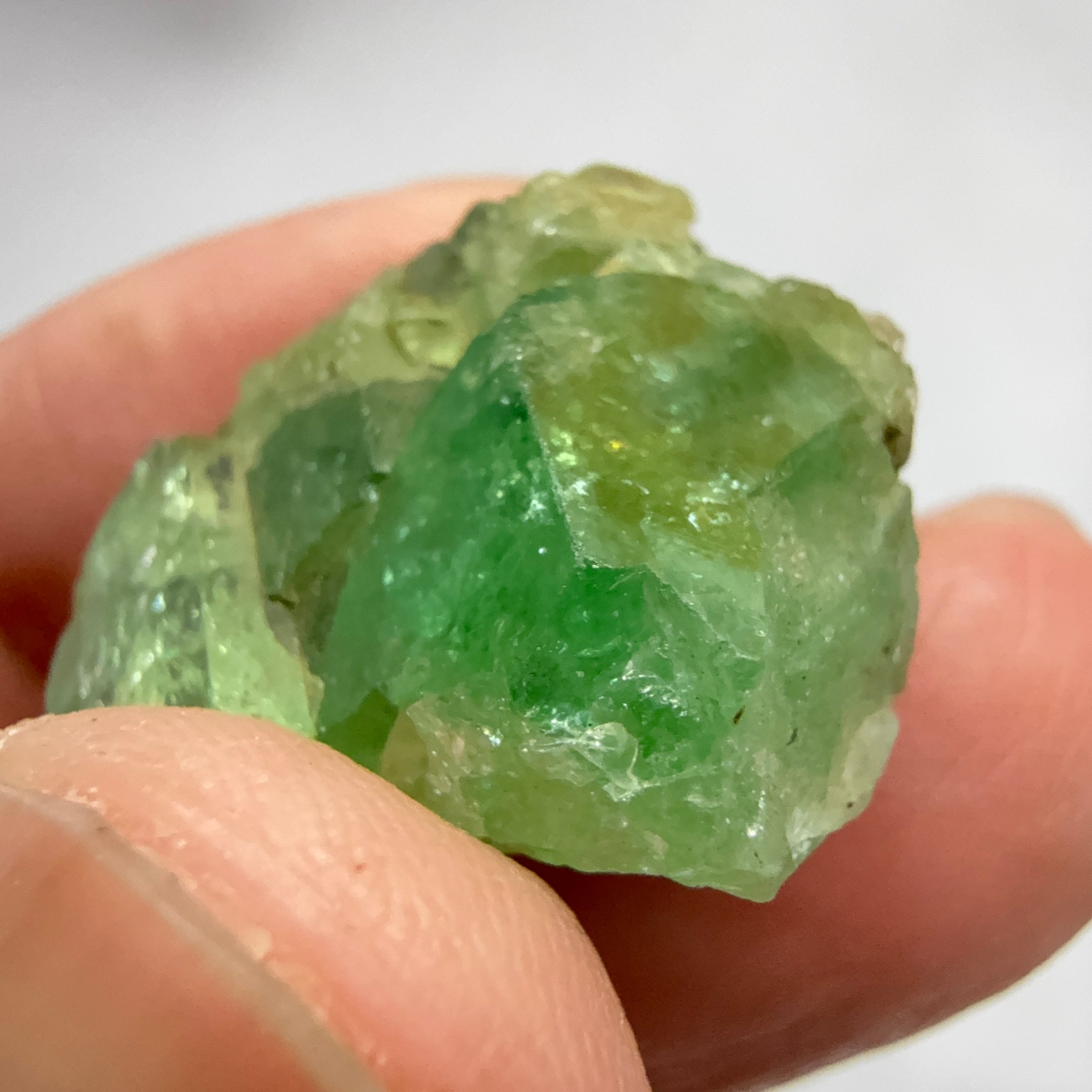 Tsavorite Crystal on Matrix. 31.22ct, Merelani. Tanzania, Untreated Unheated