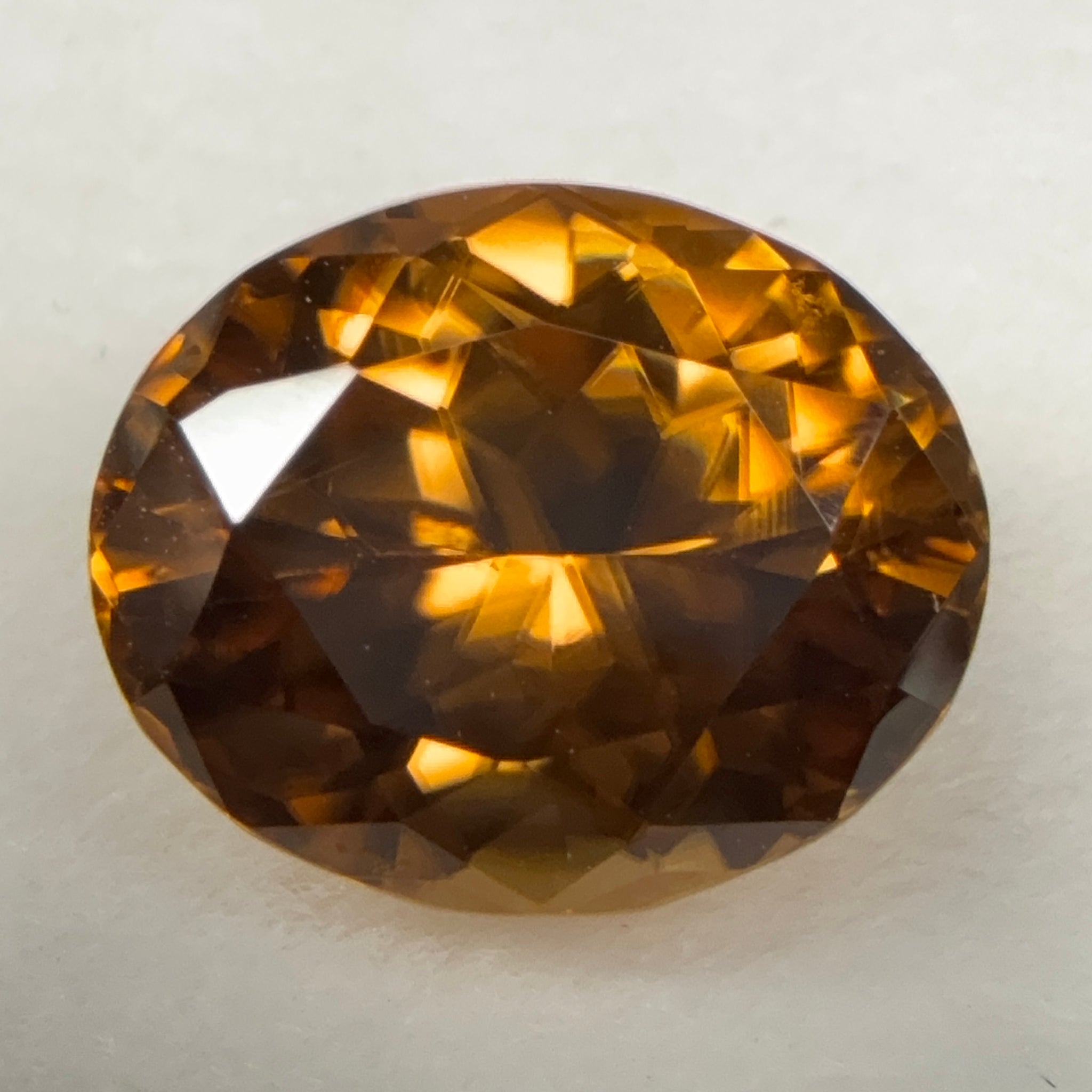 Zircon, 3.34ct, Untreated Unheated