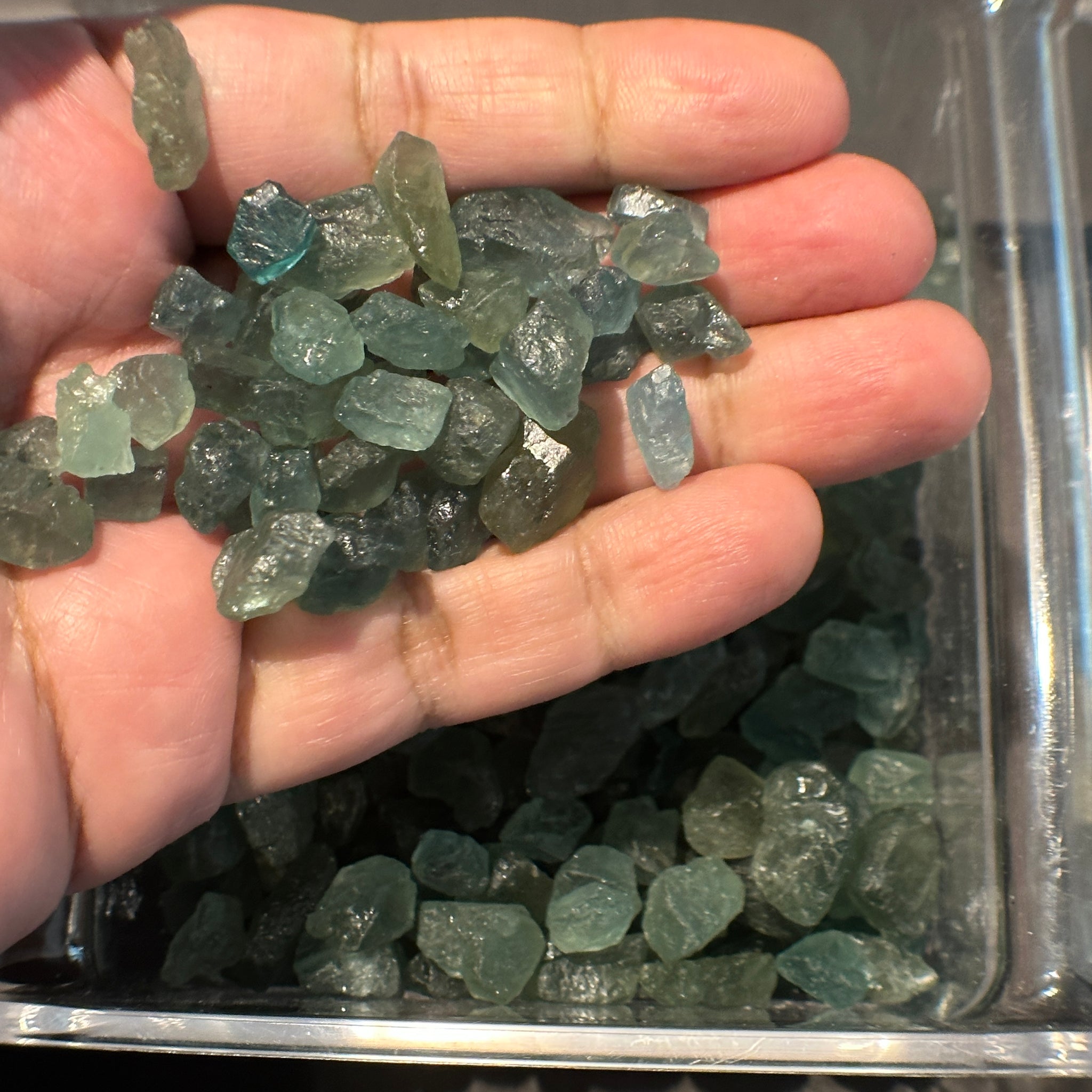 Neon Apatite, Tanzania, Per stone, want any particular clarity, just ask