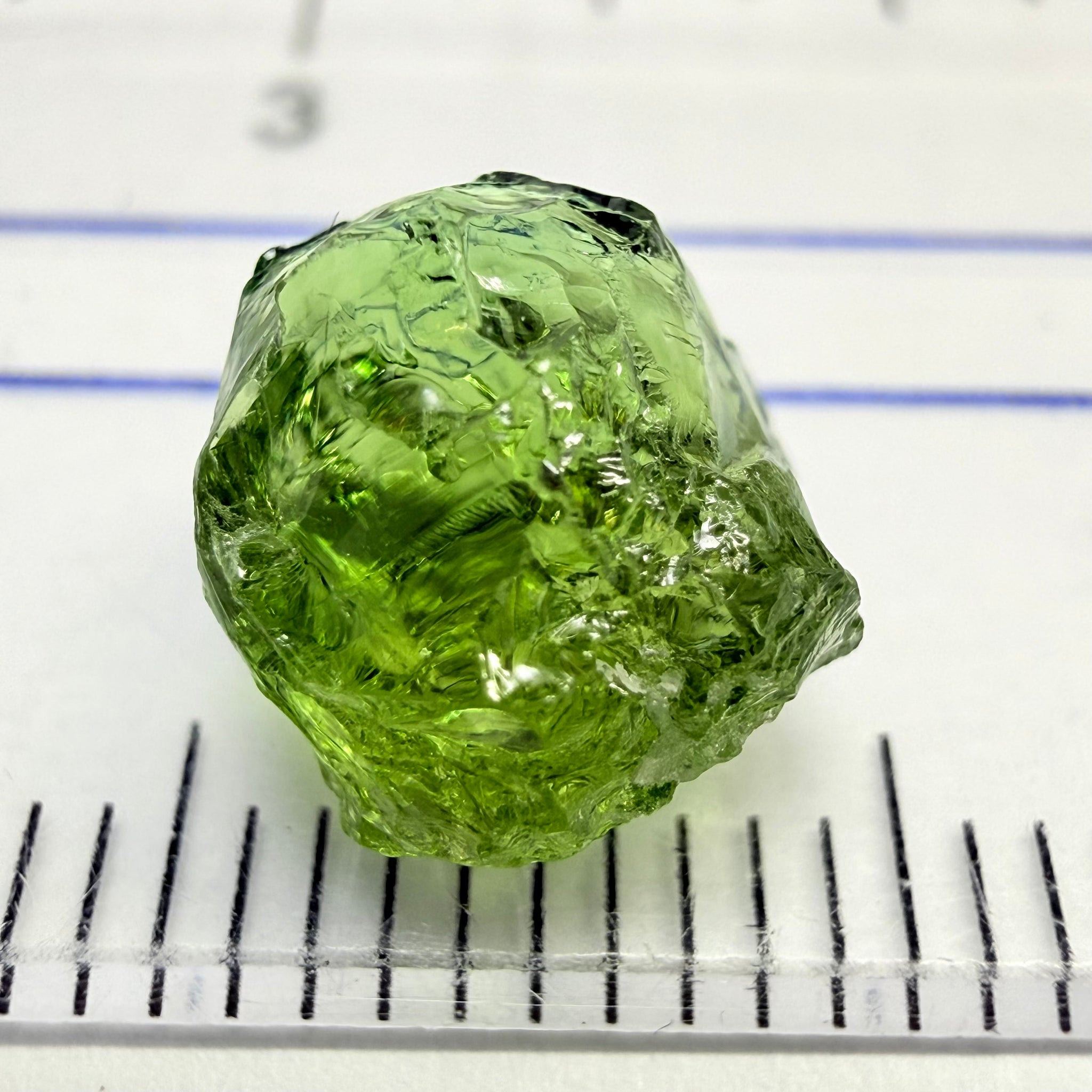 Chrome Tourmaline, 3.16ct, Laletema, Tanzania, Untreated Unheated, vs-vvs