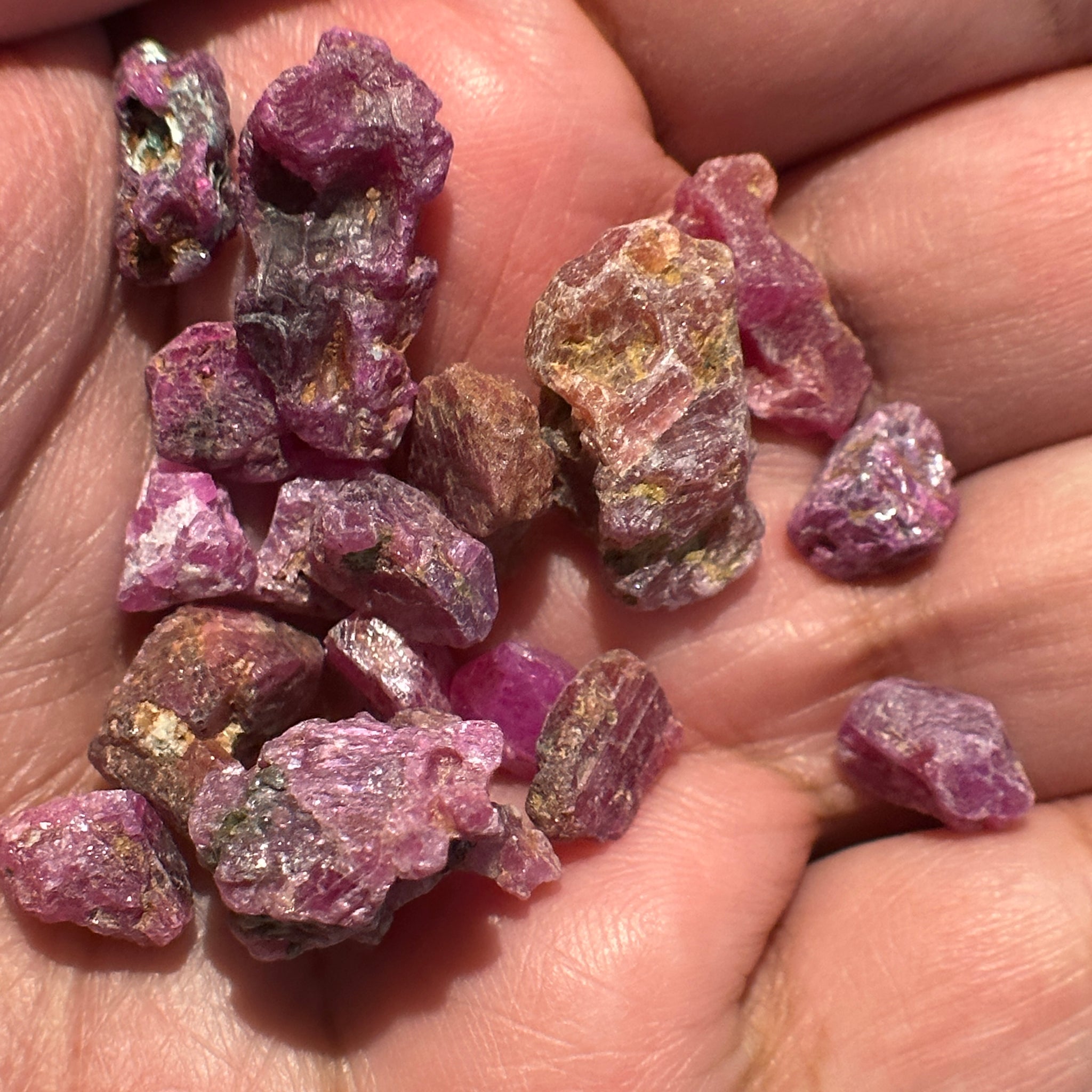 Ruby Crystals, Tanzania, Untreated Unheated, Per Stone, want any particular shape, just ask