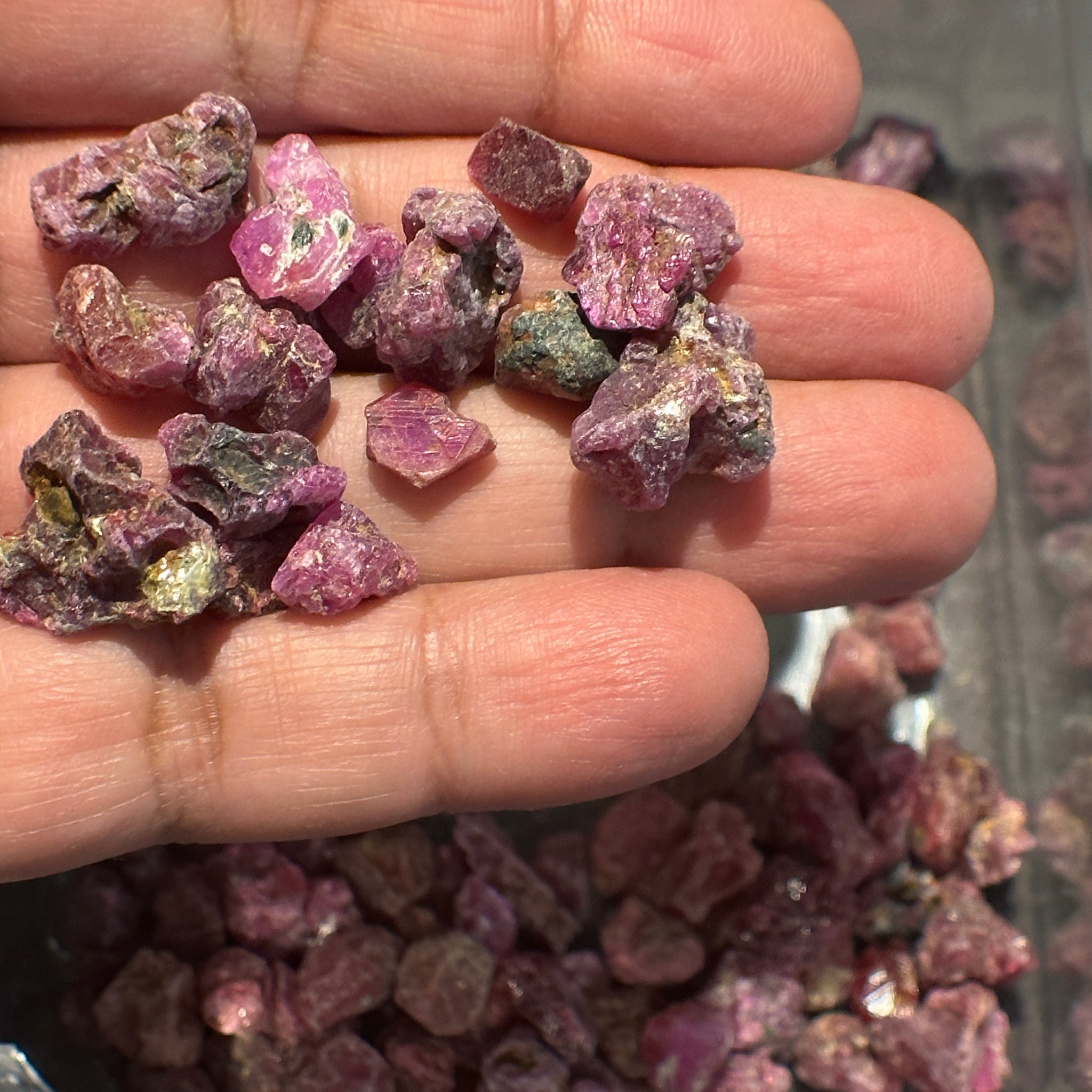 Ruby Crystals, Tanzania, Untreated Unheated, Per Stone, want any particular shape, just ask