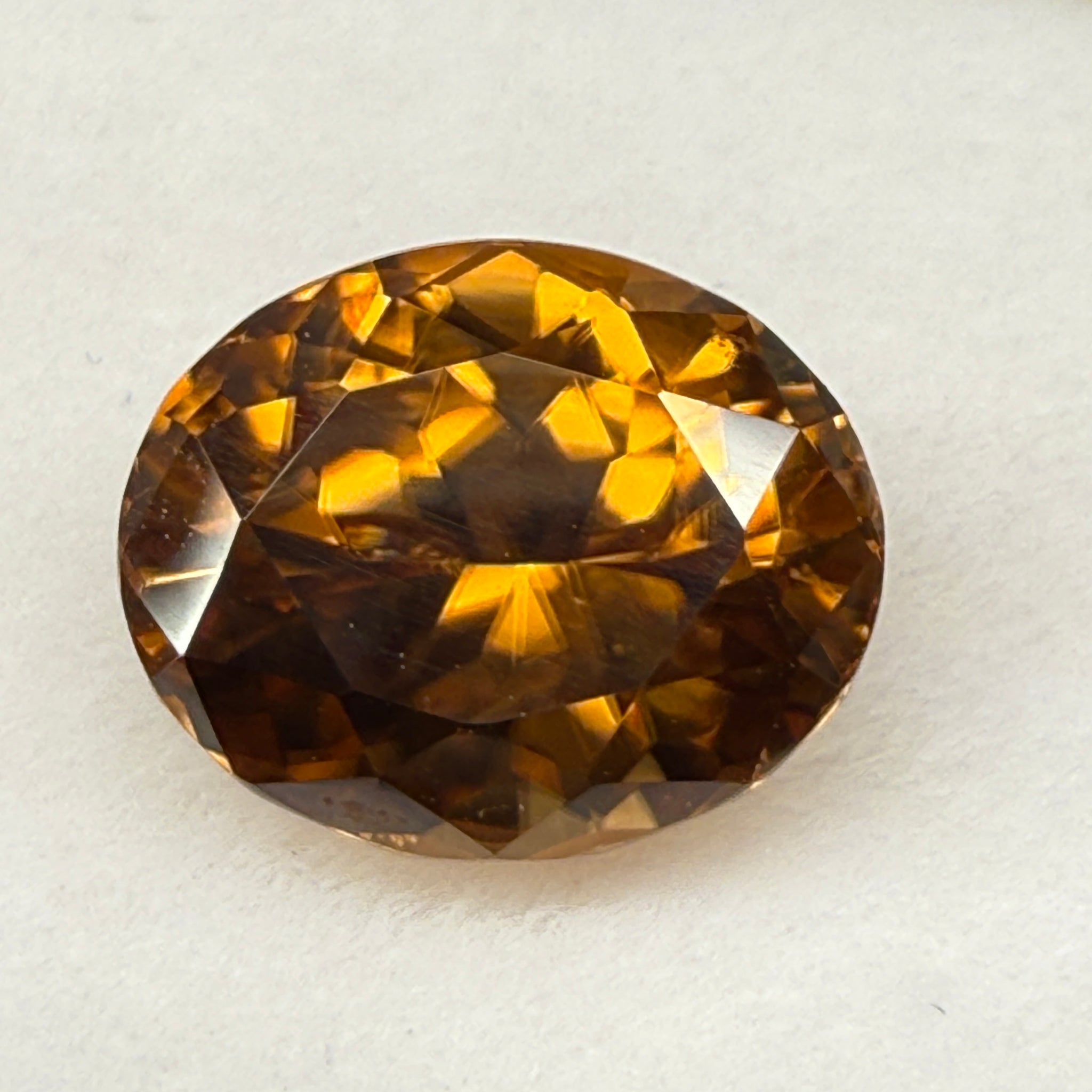 Zircon, 3.34ct, Untreated Unheated