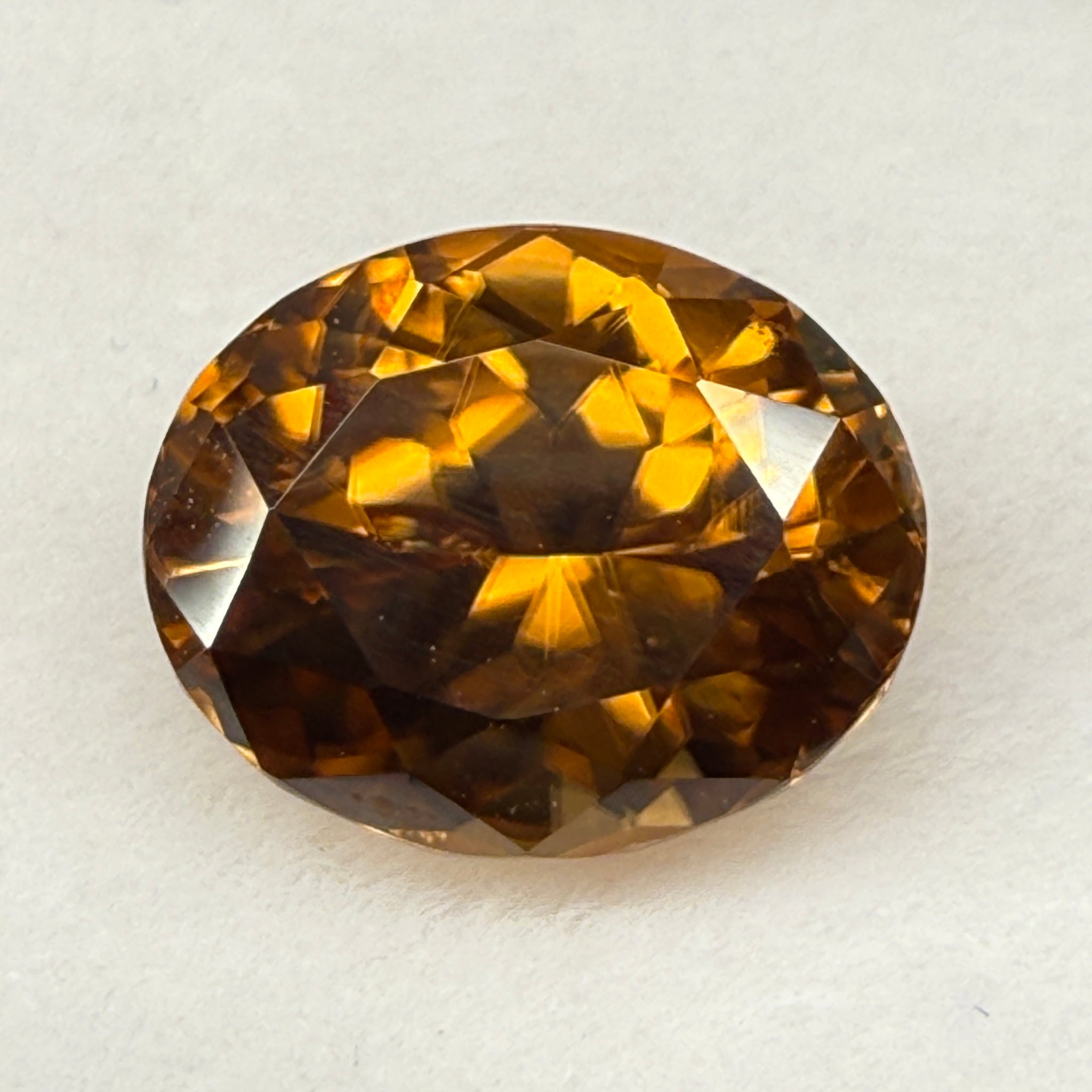 Zircon, 3.34ct, Untreated Unheated