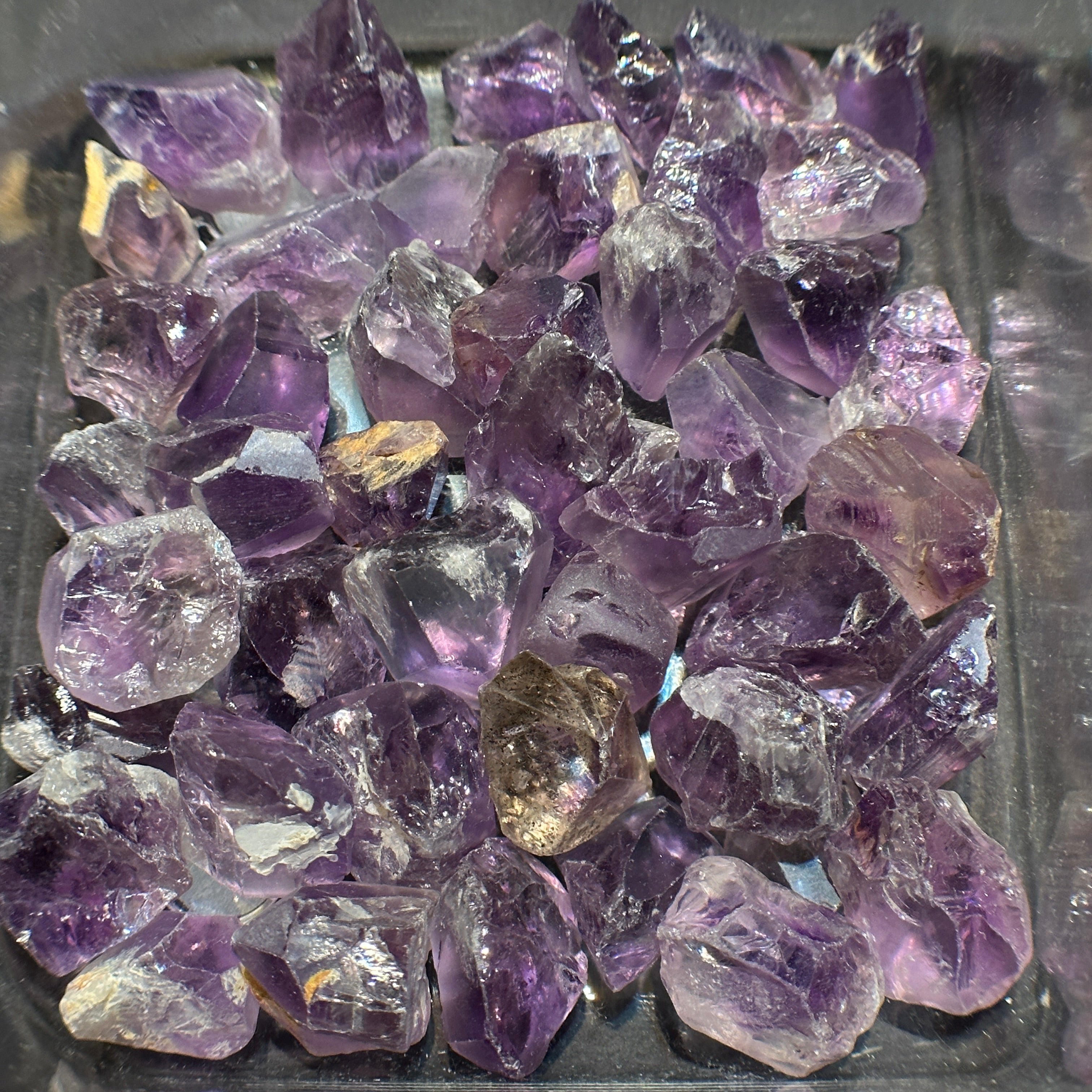 Amethyst, Tanzania, Per Stone, want any particular shape, just ask