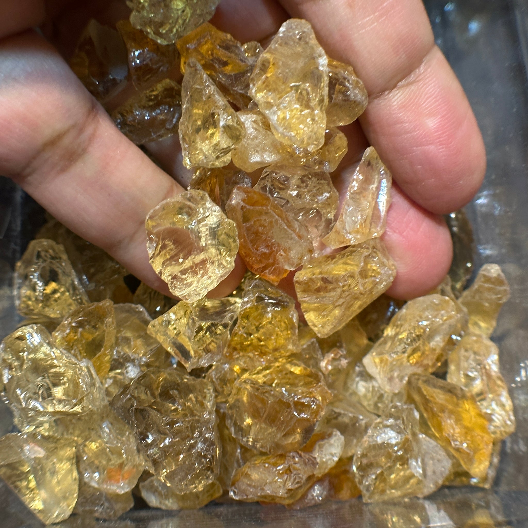 Citrine, Congo, Unheated, Per Stone, want any particular shape, just ask, faceting/cabbing rough