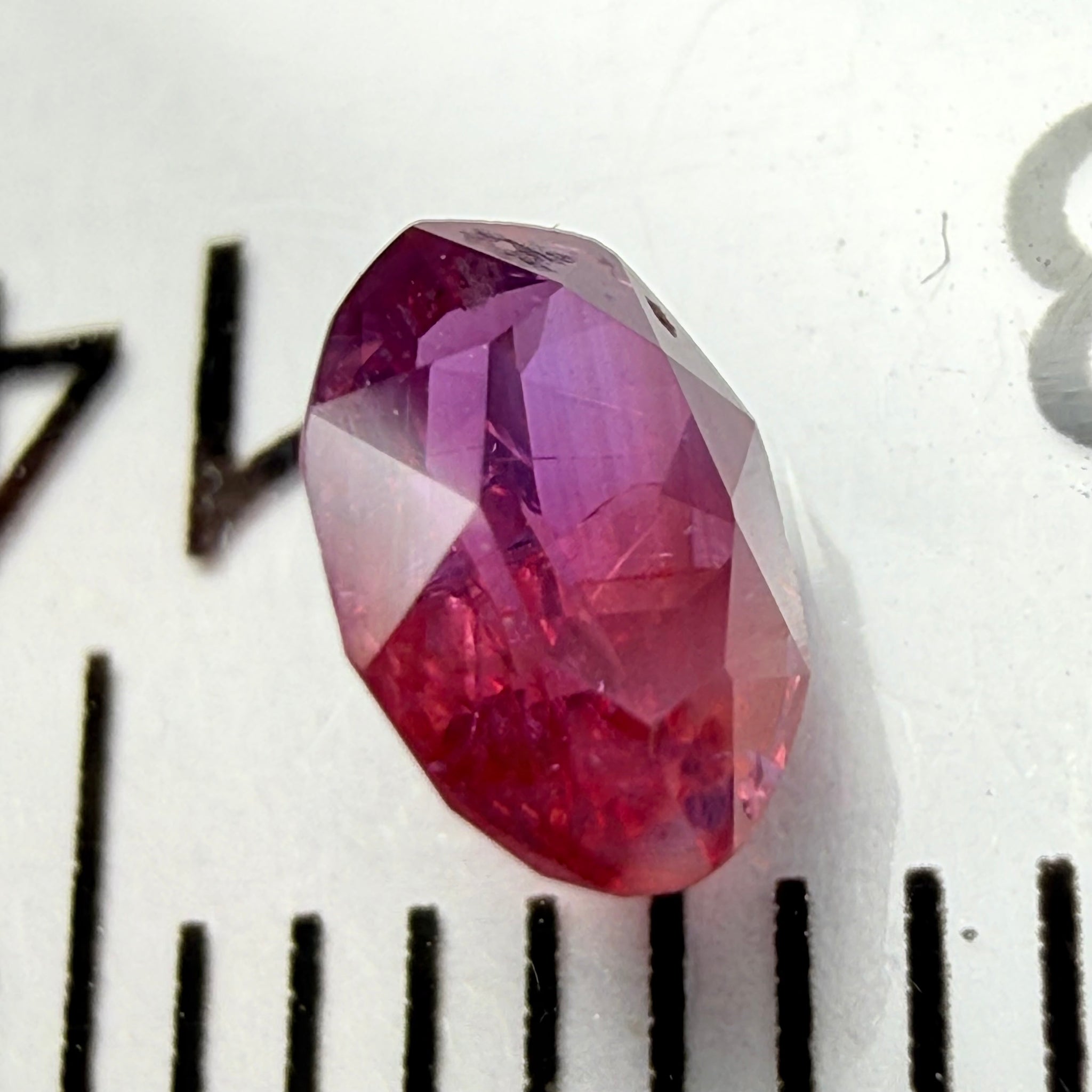Winza Ruby/Sapphire, 0.45ct, Winza, Tanzania, Untreated Unheated