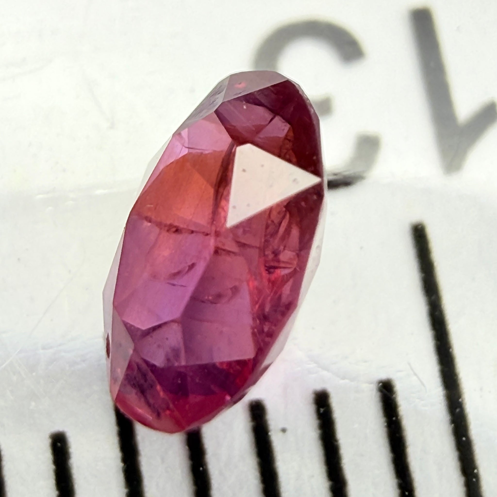 Winza Ruby/Sapphire, 0.45ct, Winza, Tanzania, Untreated Unheated