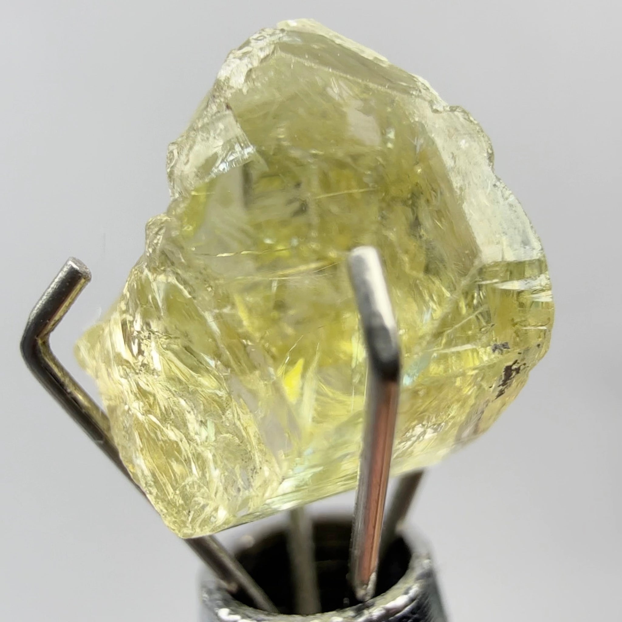 Yellow Tanzanite, 2.87ct, Merelani, Tanzania, Untreated Unheated, slightly included