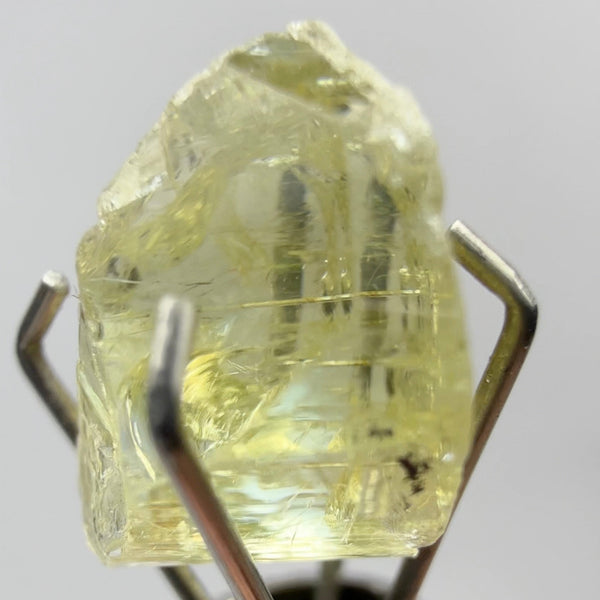 Yellow Tanzanite, 2.87ct, Merelani, Tanzania, Untreated Unheated, slightly included