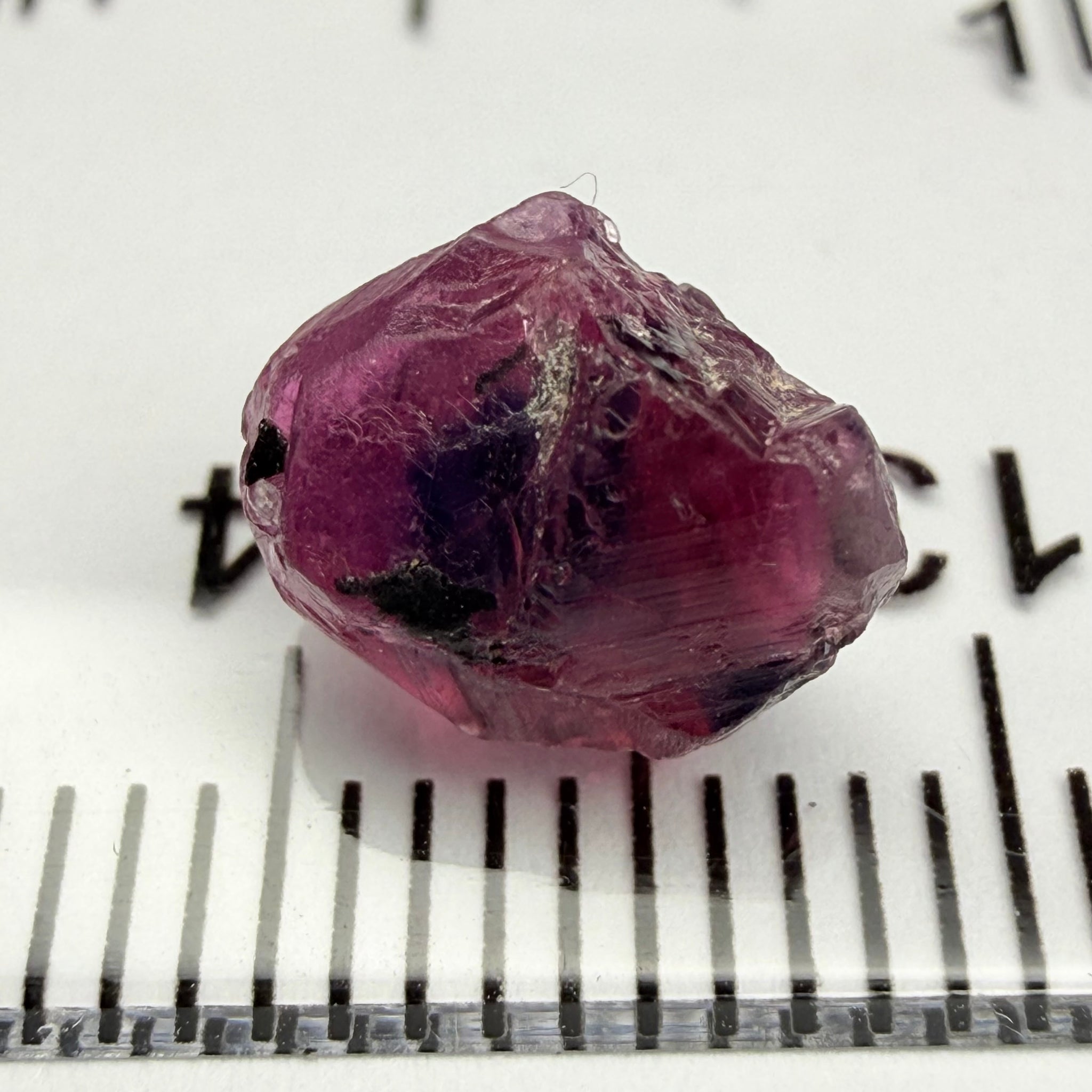 Winza Sapphire showing all 3 colours, 3.06ct Winza, Tanzania, Untreated Unheated, slightly included, see backlit photos