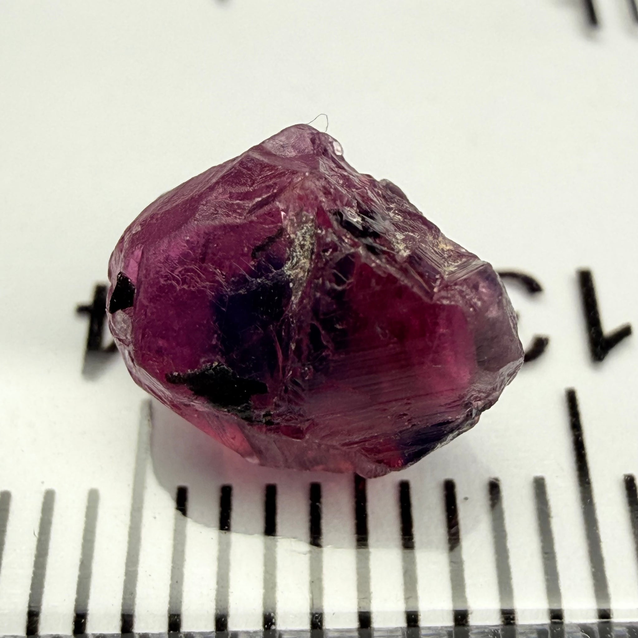 Winza Sapphire showing all 3 colours, 3.06ct Winza, Tanzania, Untreated Unheated, slightly included, see backlit photos
