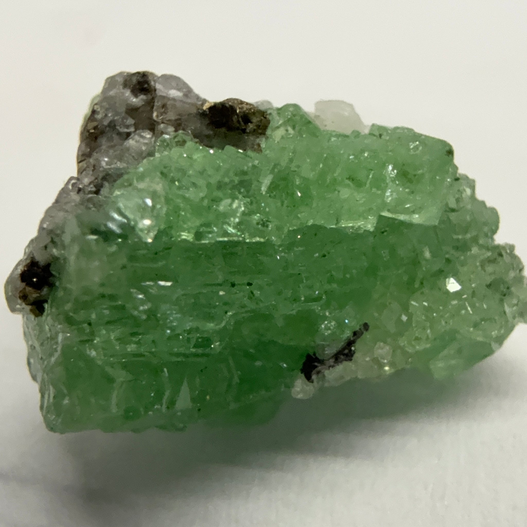 Tsavorite Crystal, 3.89ct, Merelani. Tanzania, Untreated Unheated