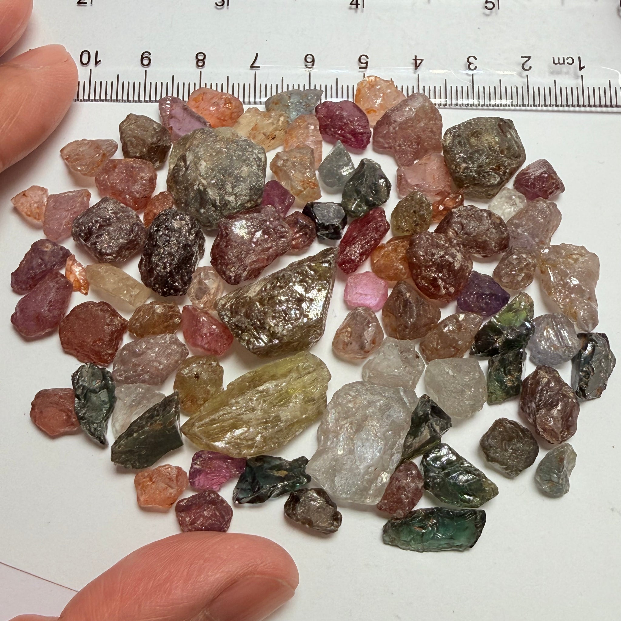 Kenyan and Tanzanian Sapphire mix lot, Slightly included, to included to cabbing grade, an excellent mix, value for money, 94.60gm / 473ct Untreated Unheated, I have included many videos so you get the exact picture