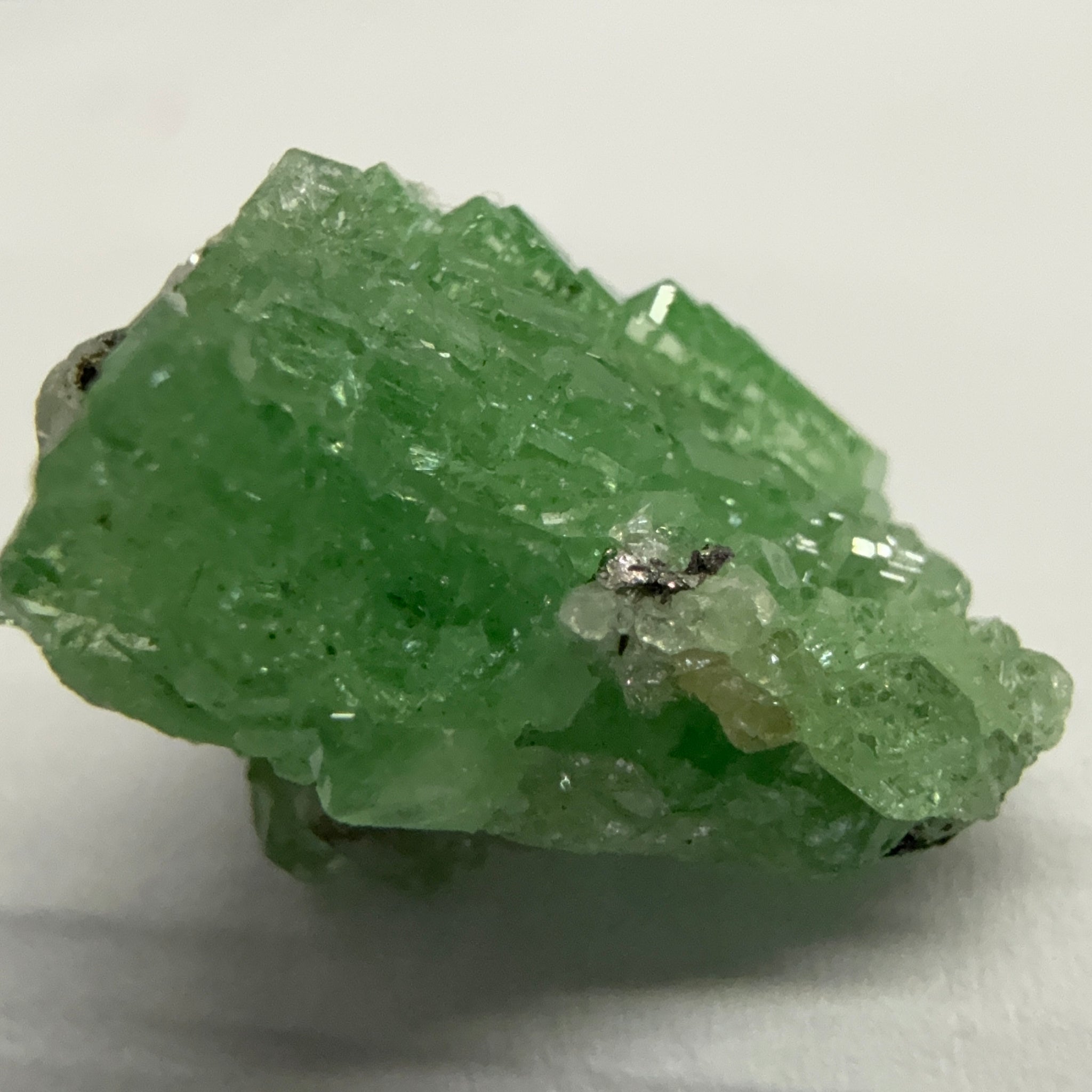 Tsavorite Crystal, 3.89ct, Merelani. Tanzania, Untreated Unheated