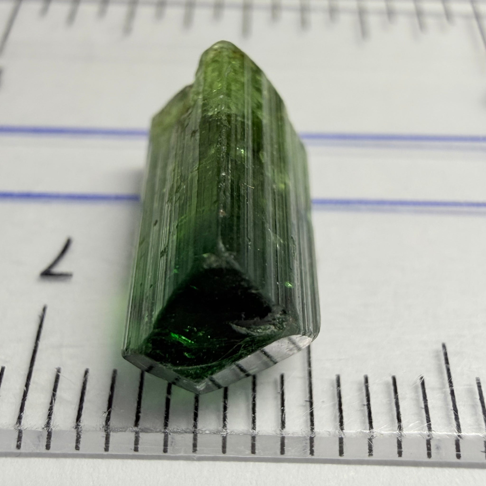 Tourmaline Crystal, 4.42ct, Mwajanga, Tanzania, Untreated Unheated