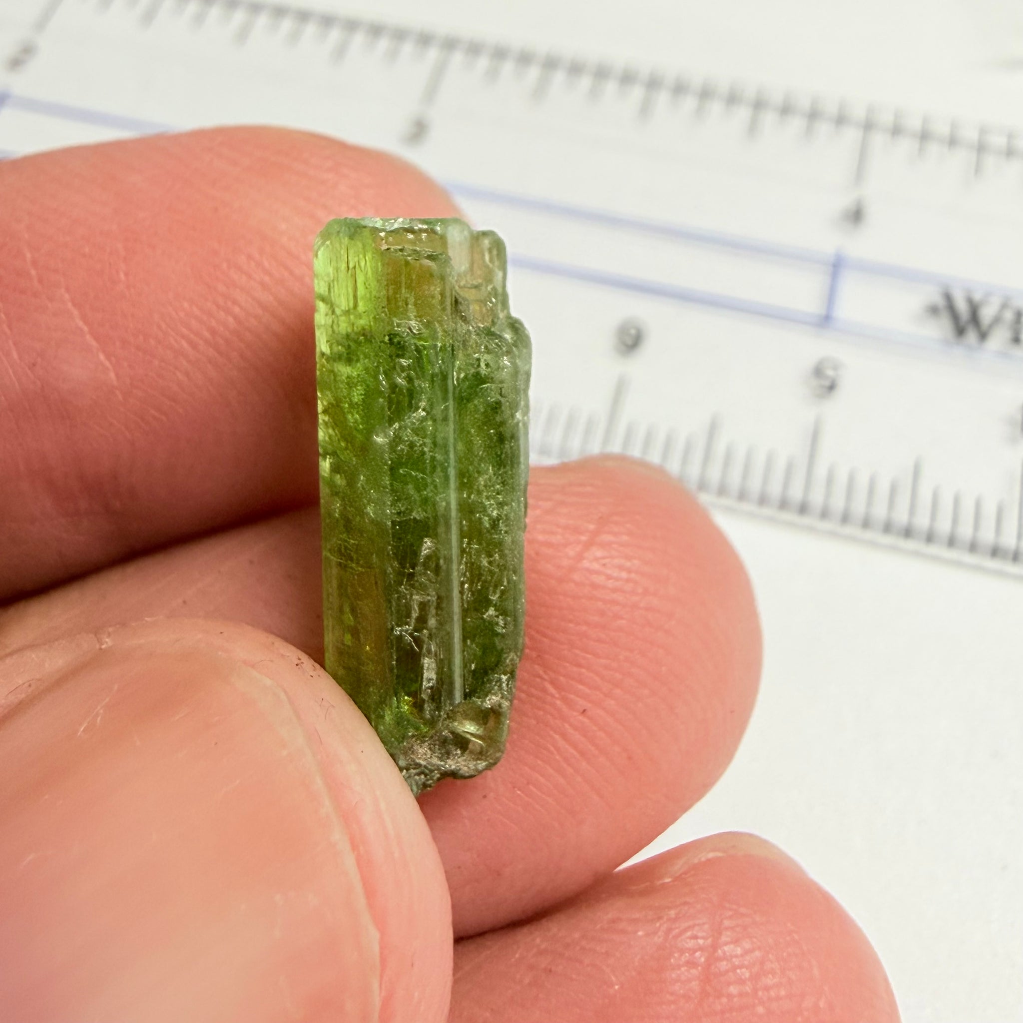 Tourmaline Crystal, 7.13ct, Mwajanga, Tanzania, Untreated Unheated