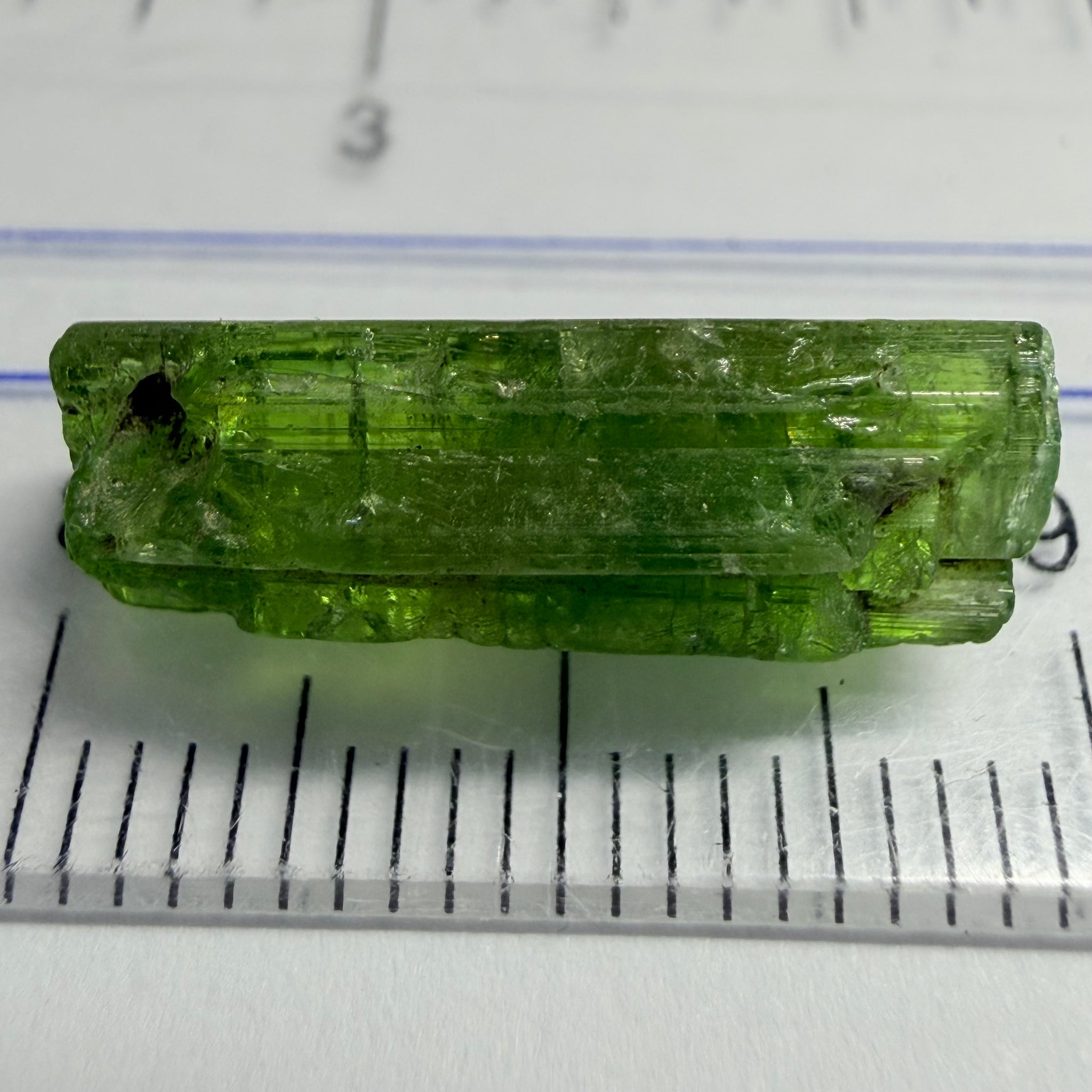 Tourmaline Crystal, 7.13ct, Mwajanga, Tanzania, Untreated Unheated