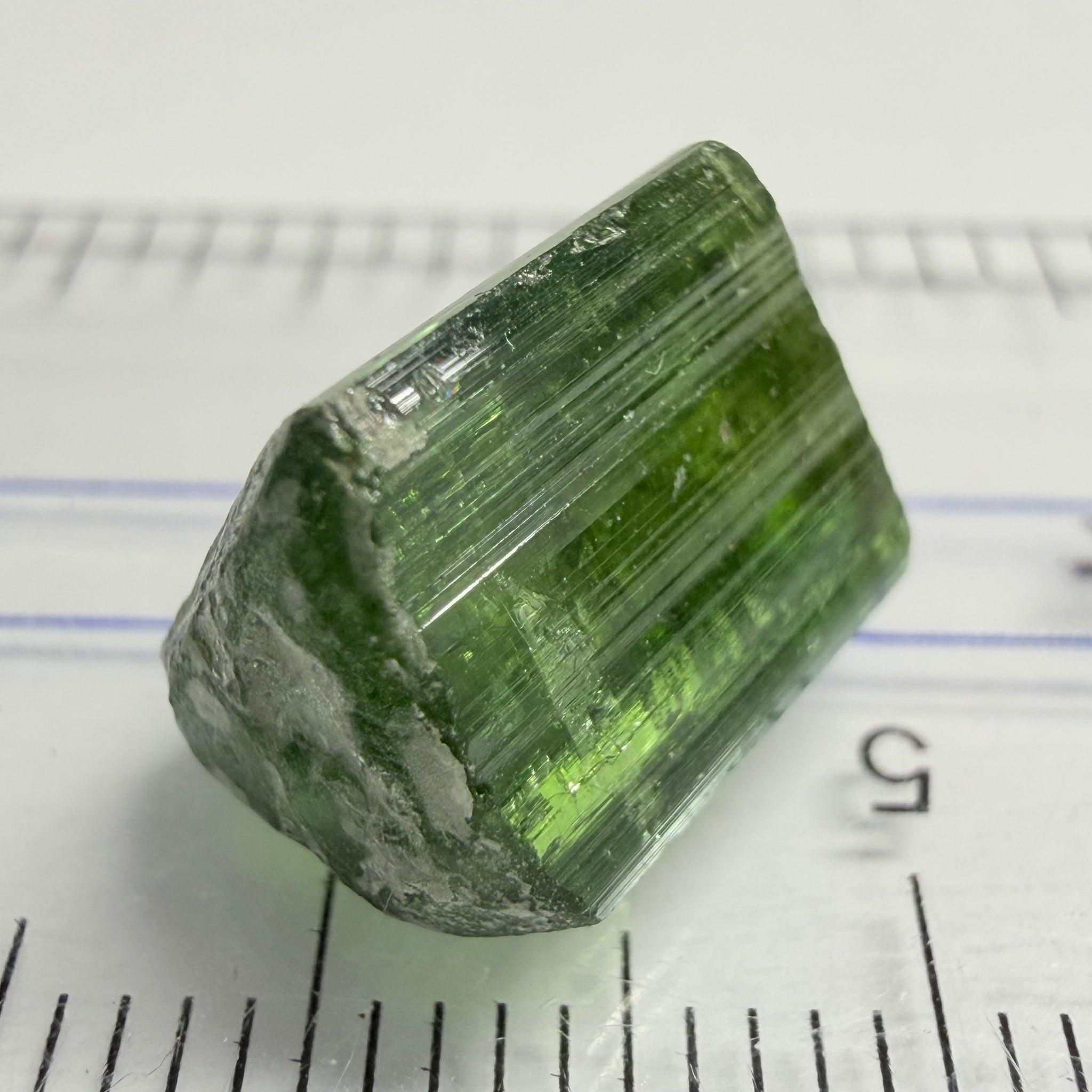 Tourmaline Crystal, 8.53ct, Mwajanga, Tanzania, Untreated Unheated