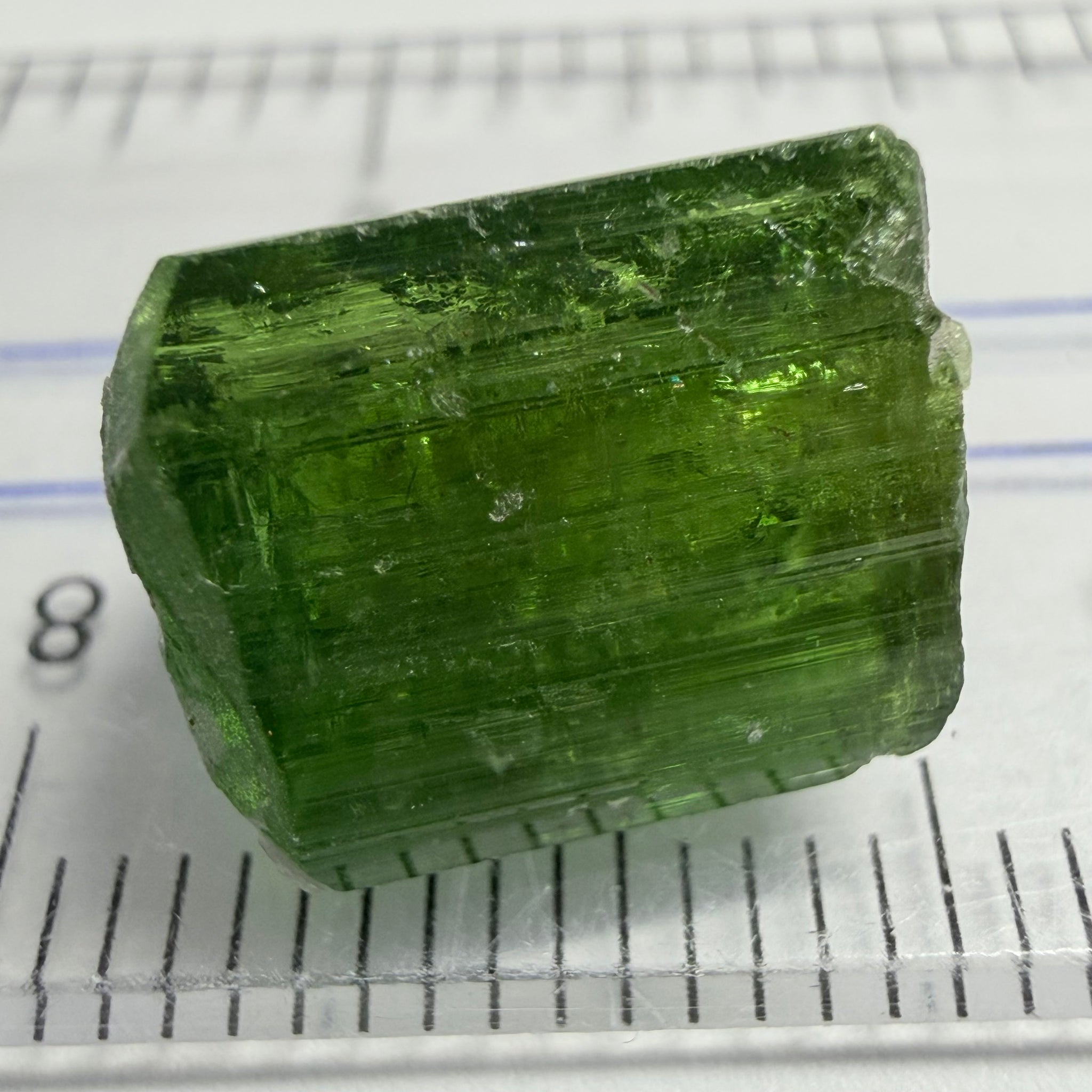 Tourmaline Crystal, 8.53ct, Mwajanga, Tanzania, Untreated Unheated