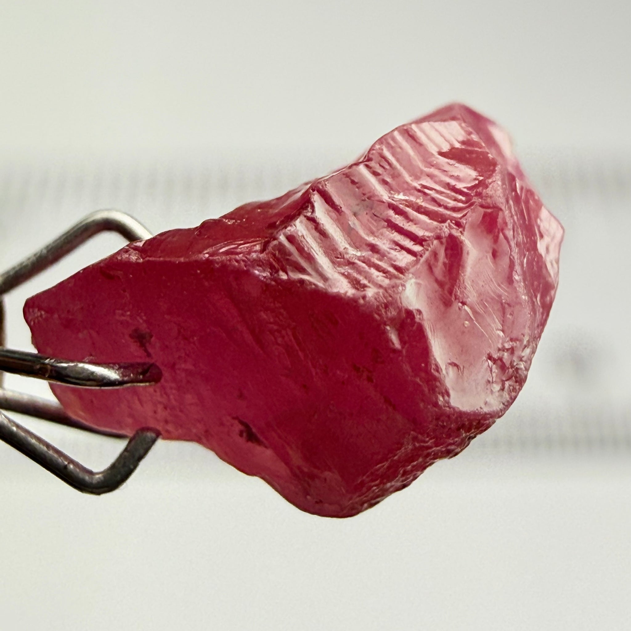 Winza Ruby, 2.82ct Winza, Tanzania, Untreated Unheated, no inclusions just slightly silky