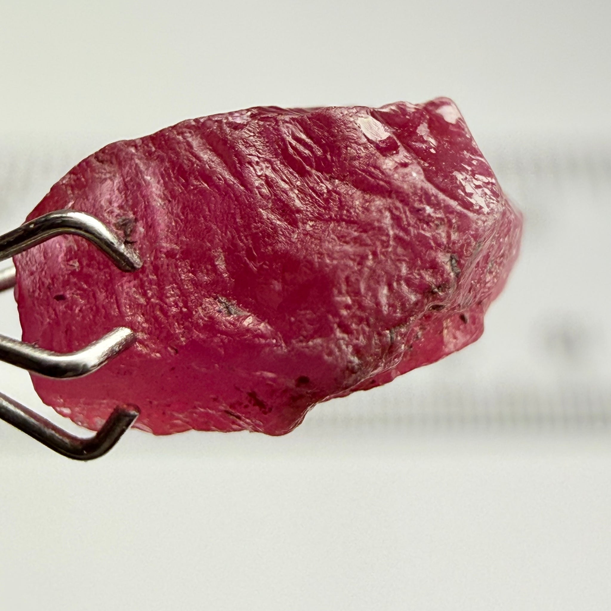 Winza Ruby, 2.82ct Winza, Tanzania, Untreated Unheated, no inclusions just slightly silky