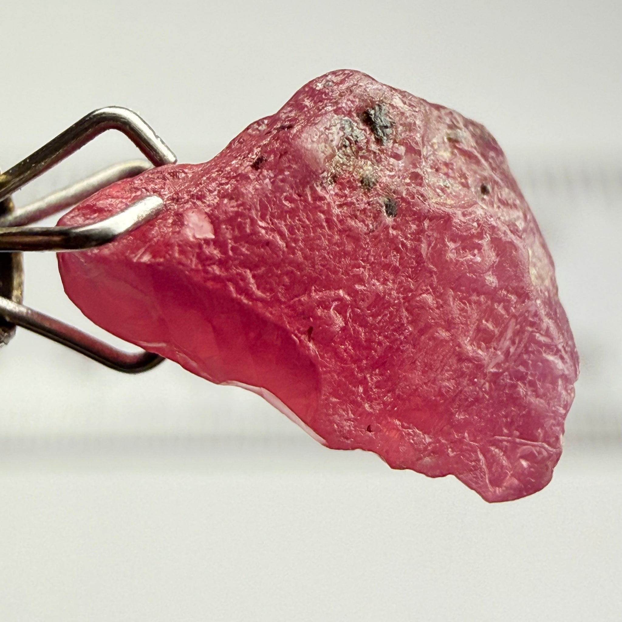 Winza Ruby, 2.82ct Winza, Tanzania, Untreated Unheated, no inclusions just slightly silky