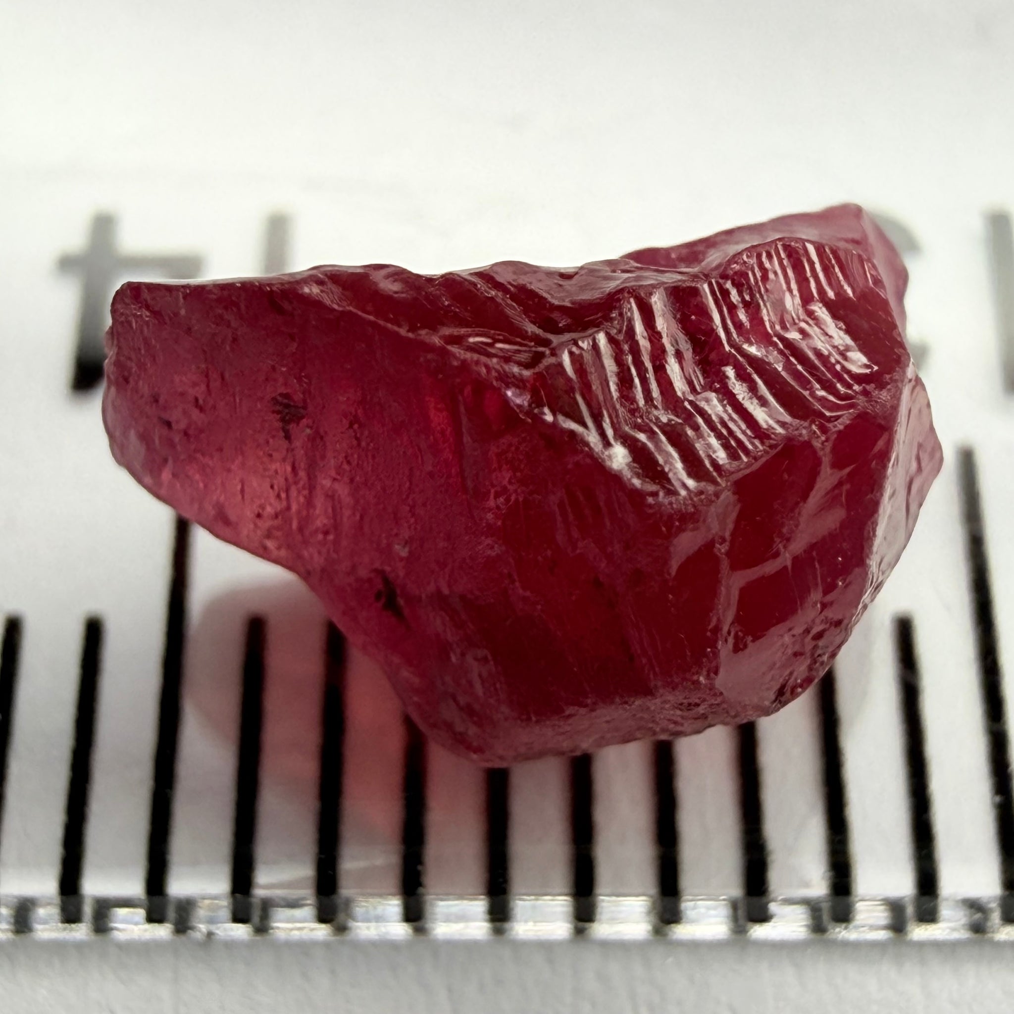 Winza Ruby, 2.82ct Winza, Tanzania, Untreated Unheated, no inclusions just slightly silky