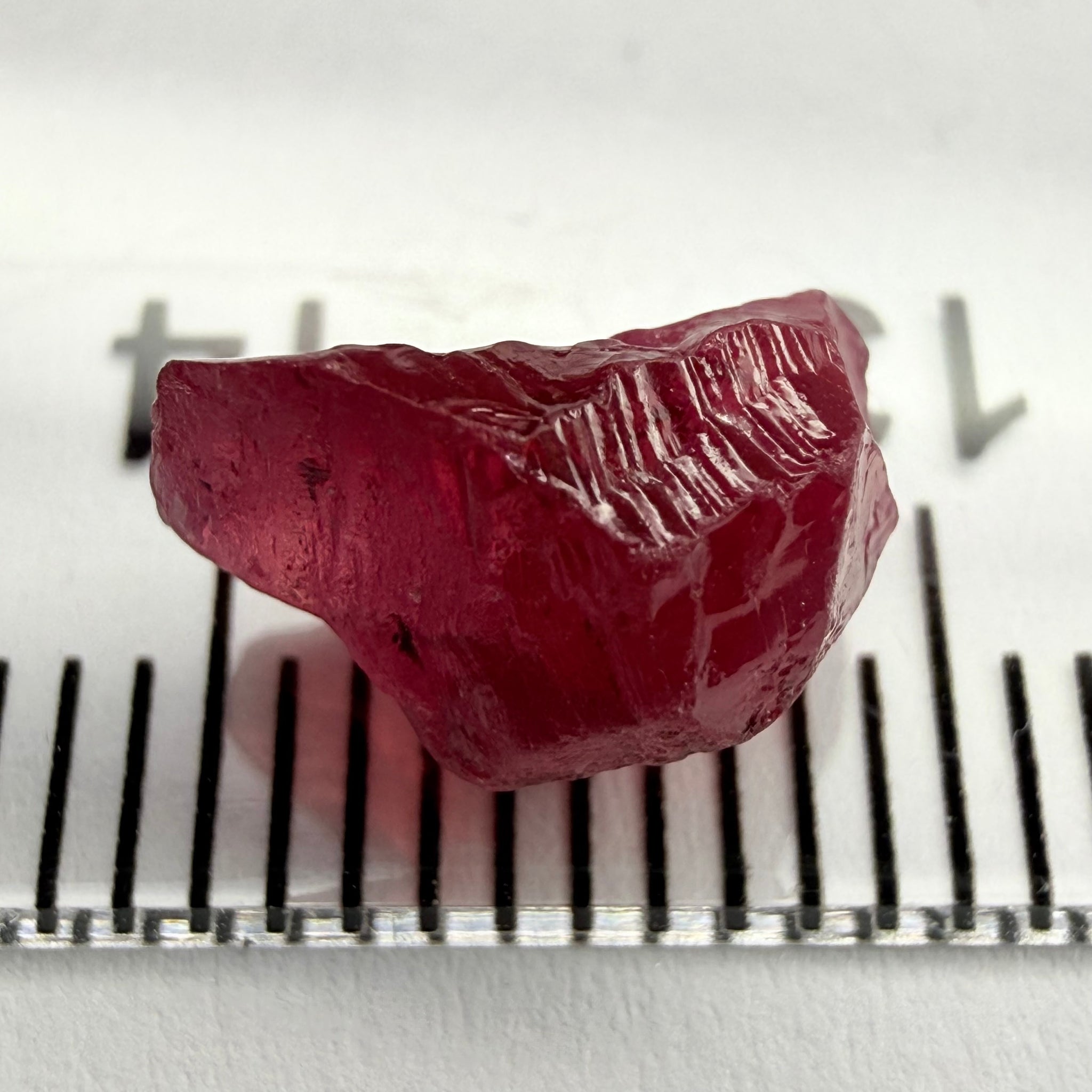 Winza Ruby, 2.82ct Winza, Tanzania, Untreated Unheated, no inclusions just slightly silky