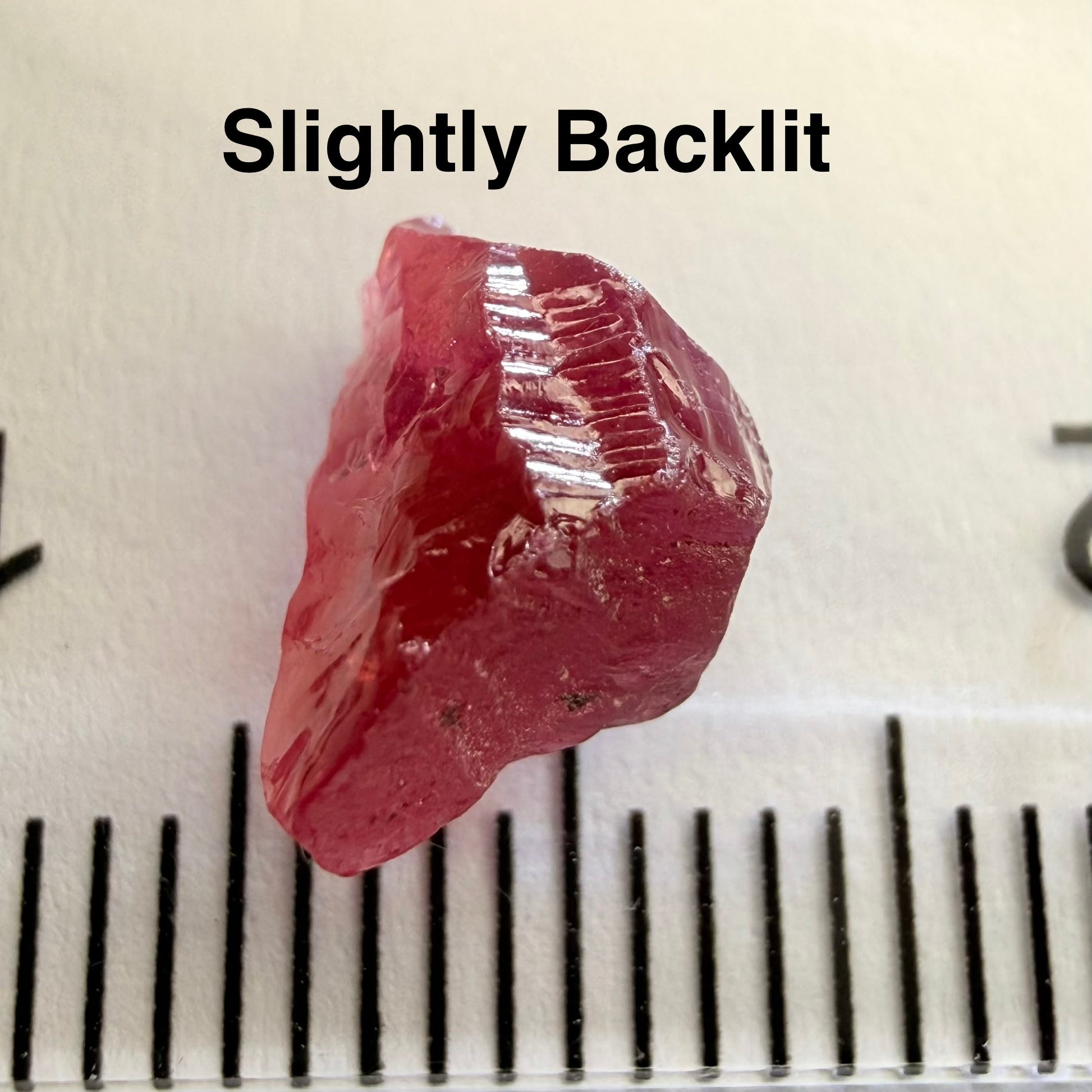 Winza Ruby, 2.82ct Winza, Tanzania, Untreated Unheated, no inclusions just slightly silky