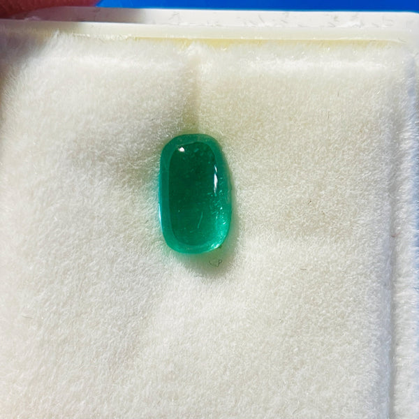 0.58Ct Tanzanian Emerald No Oil Untreated Unheated