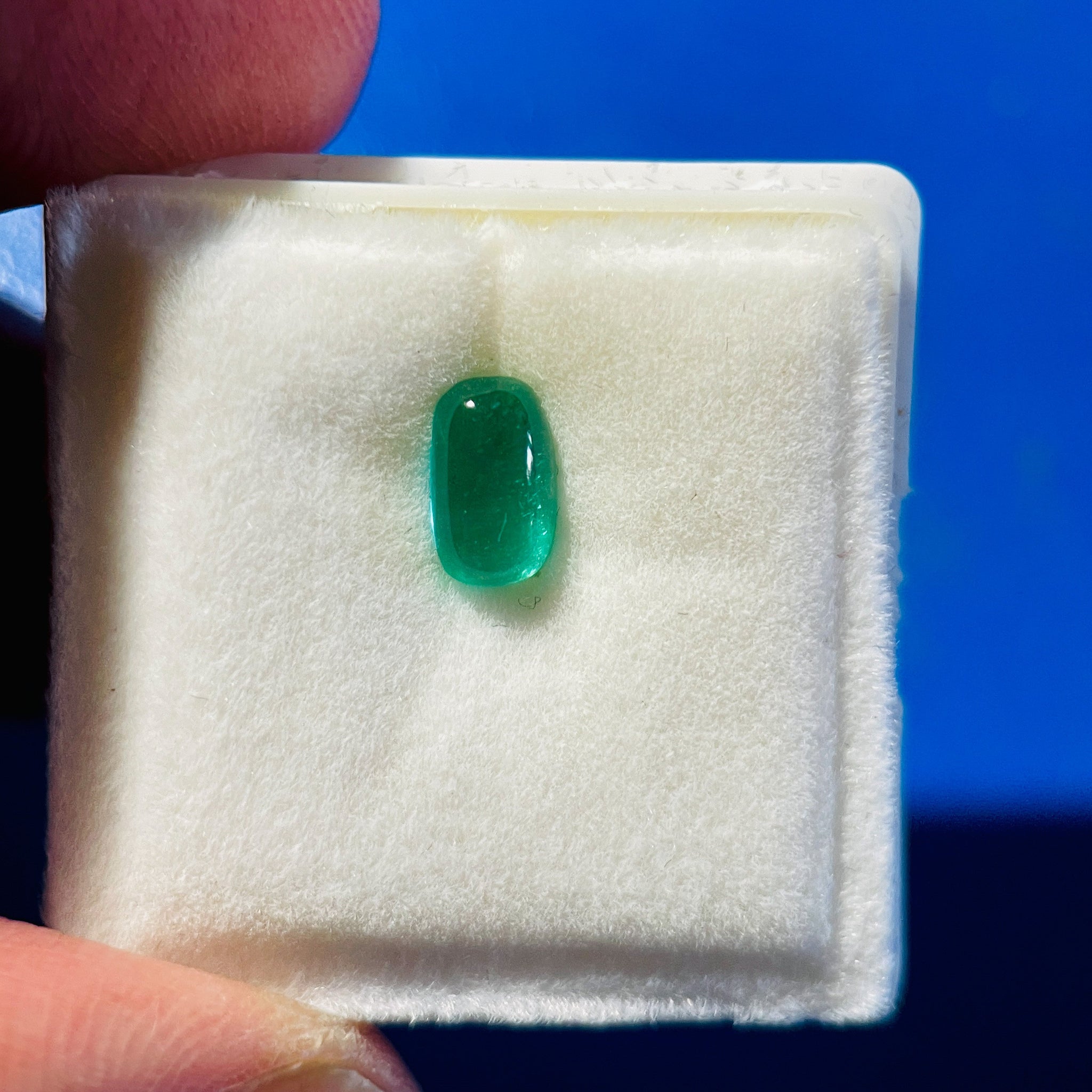 0.58Ct Tanzanian Emerald No Oil Untreated Unheated
