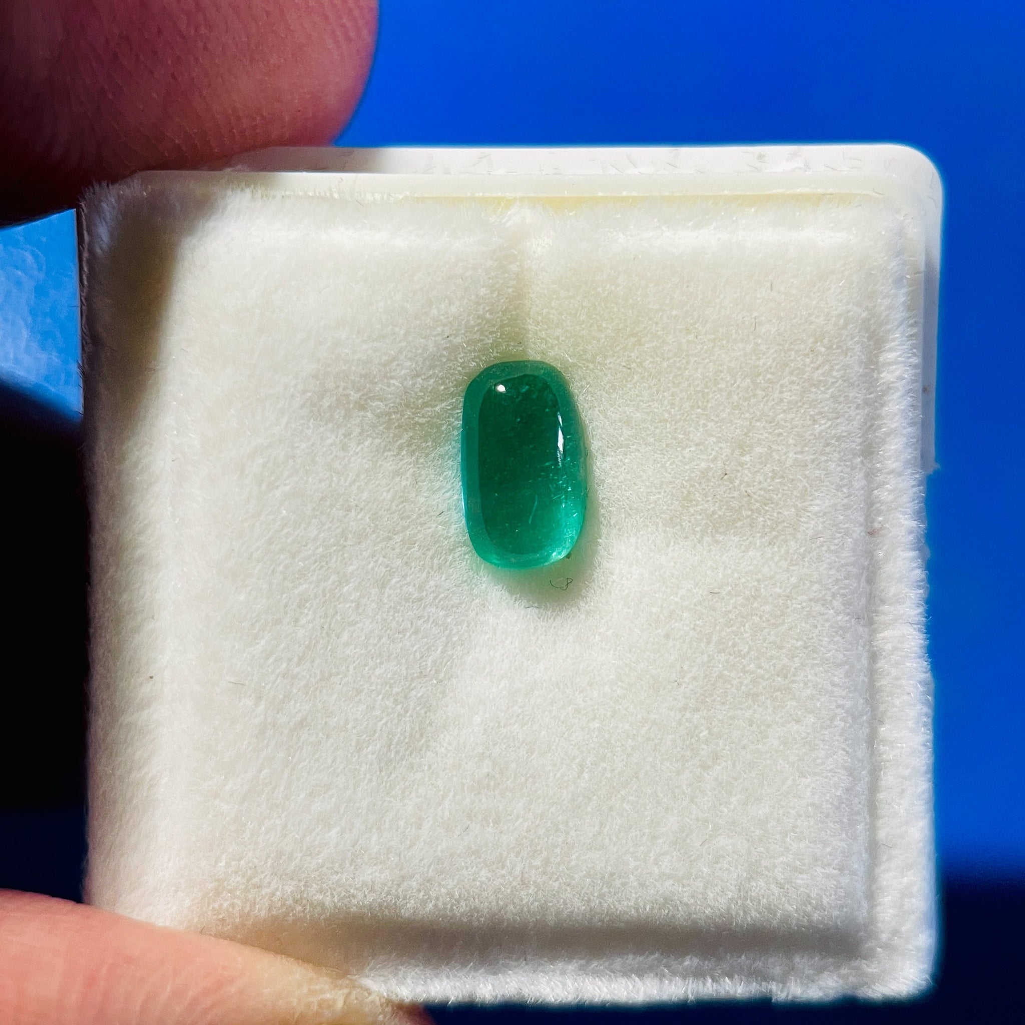 0.58Ct Tanzanian Emerald No Oil Untreated Unheated