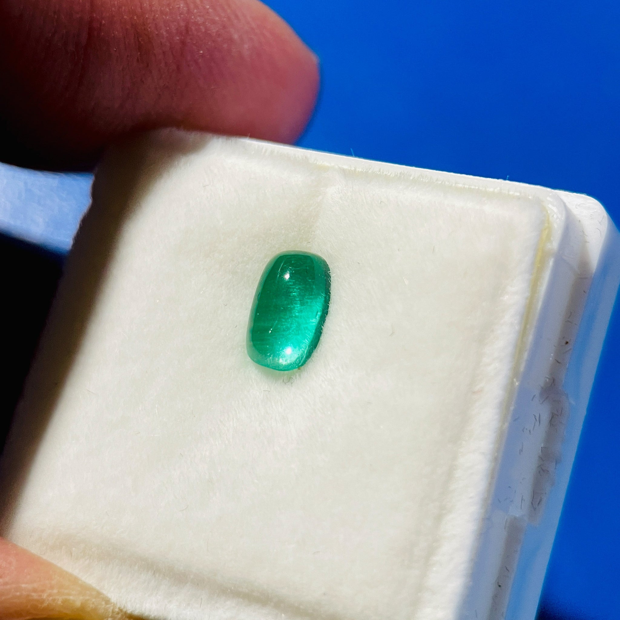 0.58Ct Tanzanian Emerald No Oil Untreated Unheated