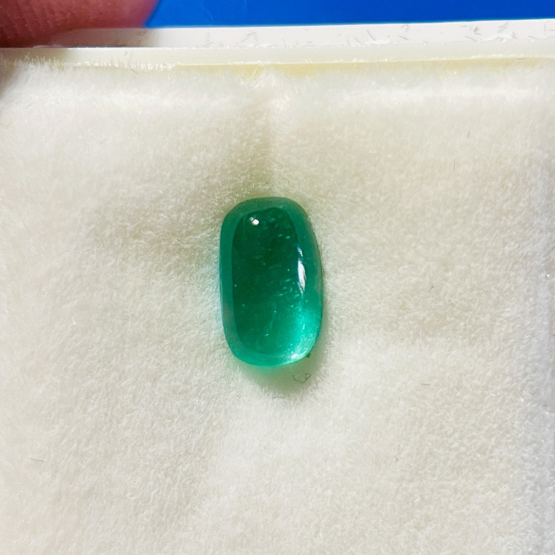 0.58Ct Tanzanian Emerald No Oil Untreated Unheated