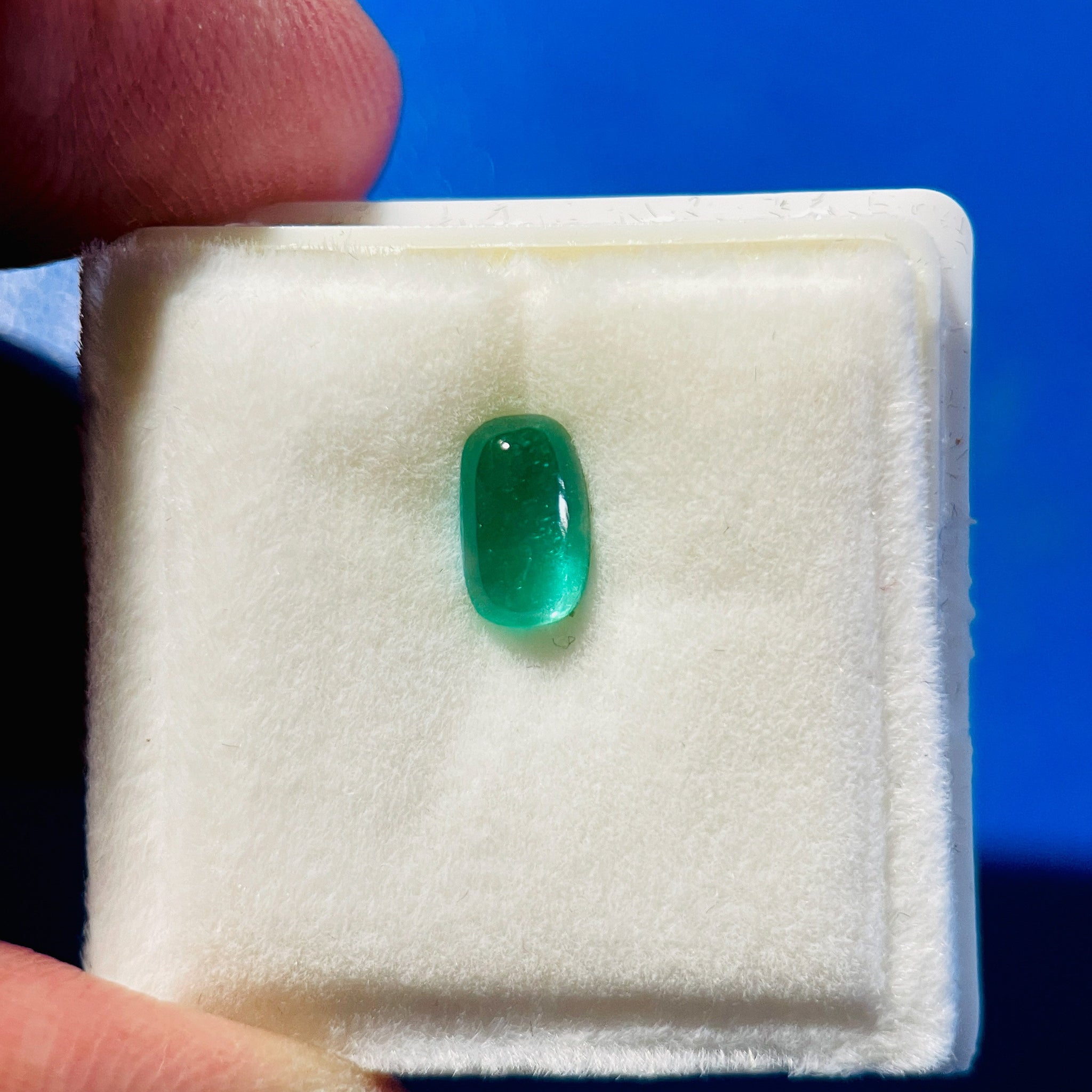 0.58Ct Tanzanian Emerald No Oil Untreated Unheated