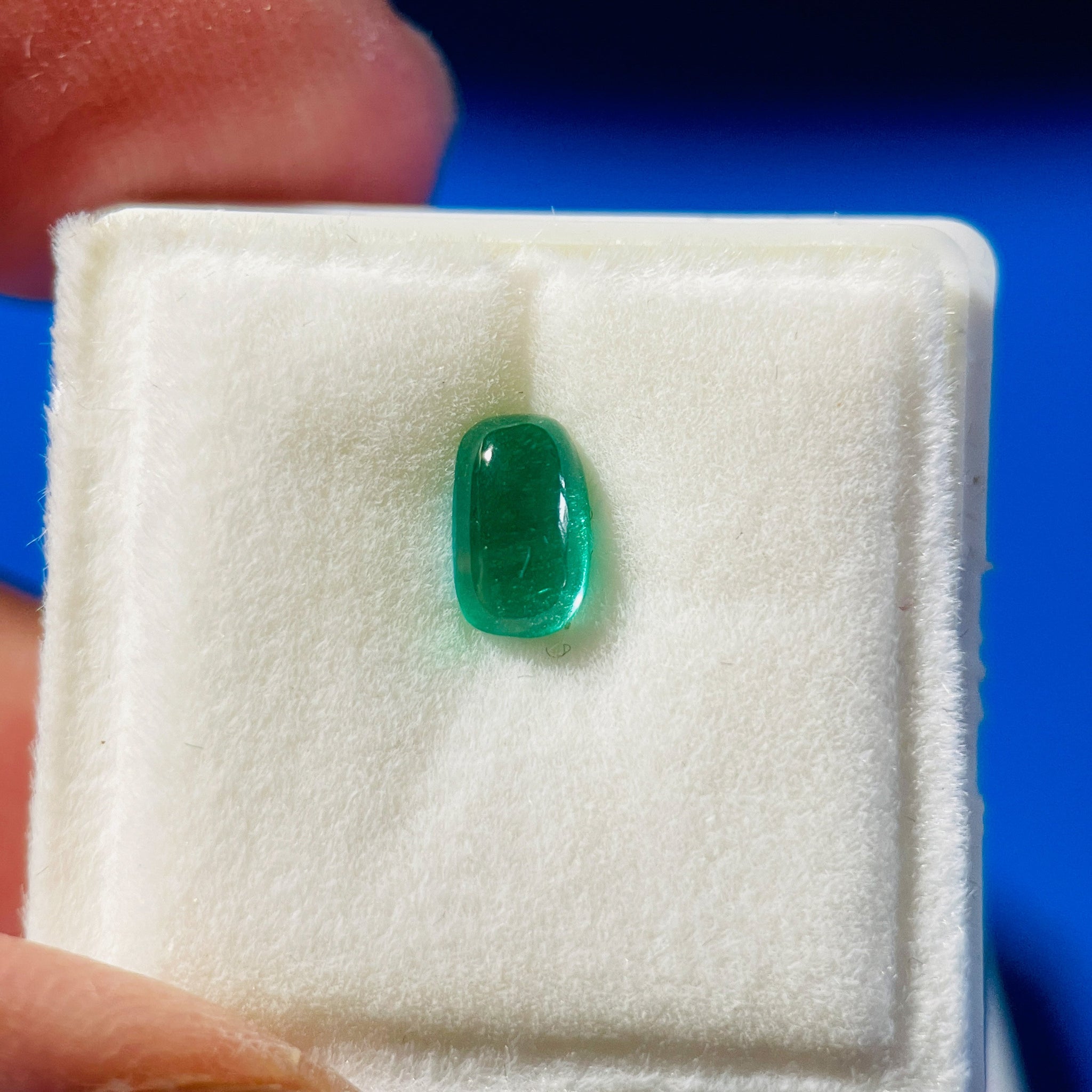 0.58Ct Tanzanian Emerald No Oil Untreated Unheated