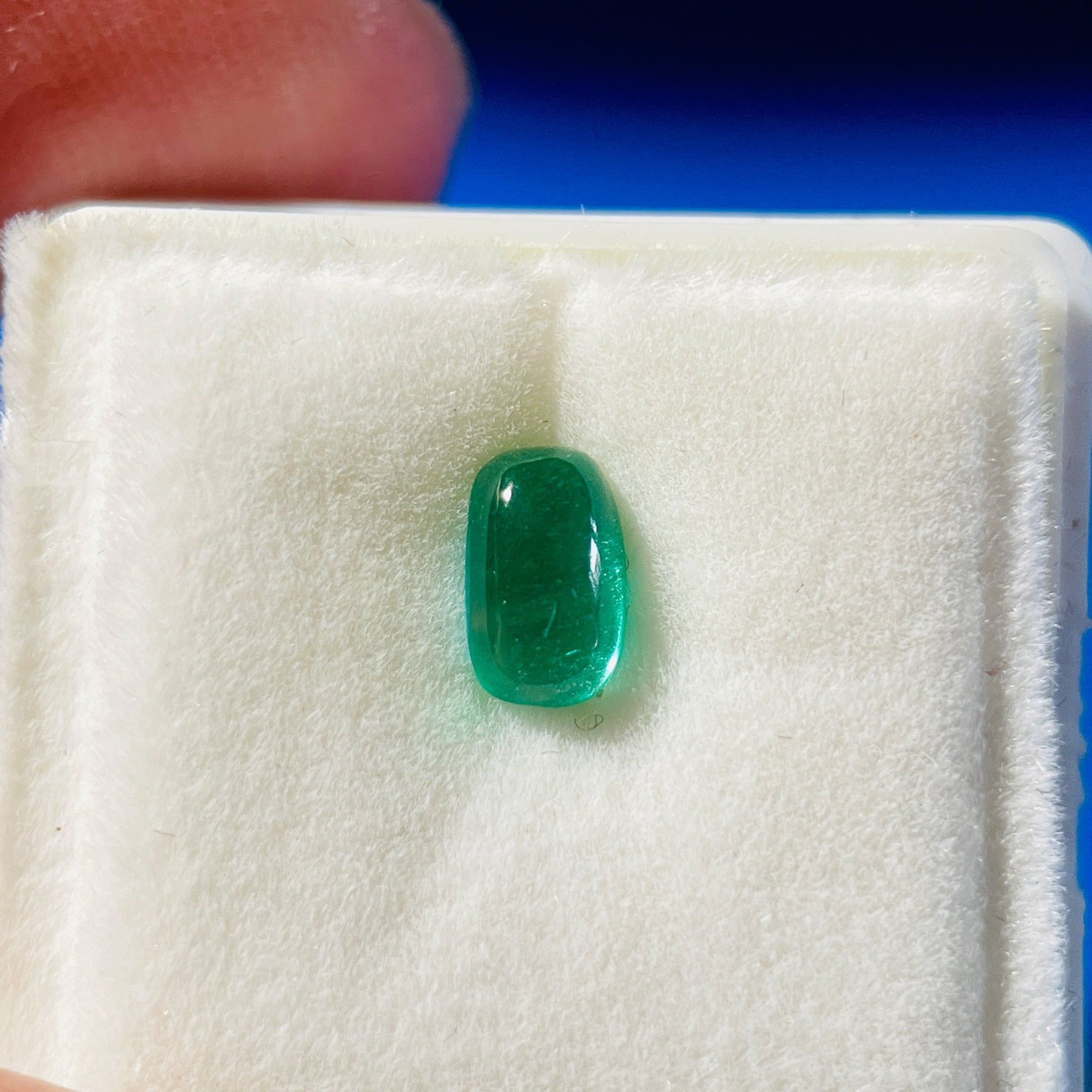 0.58Ct Tanzanian Emerald No Oil Untreated Unheated