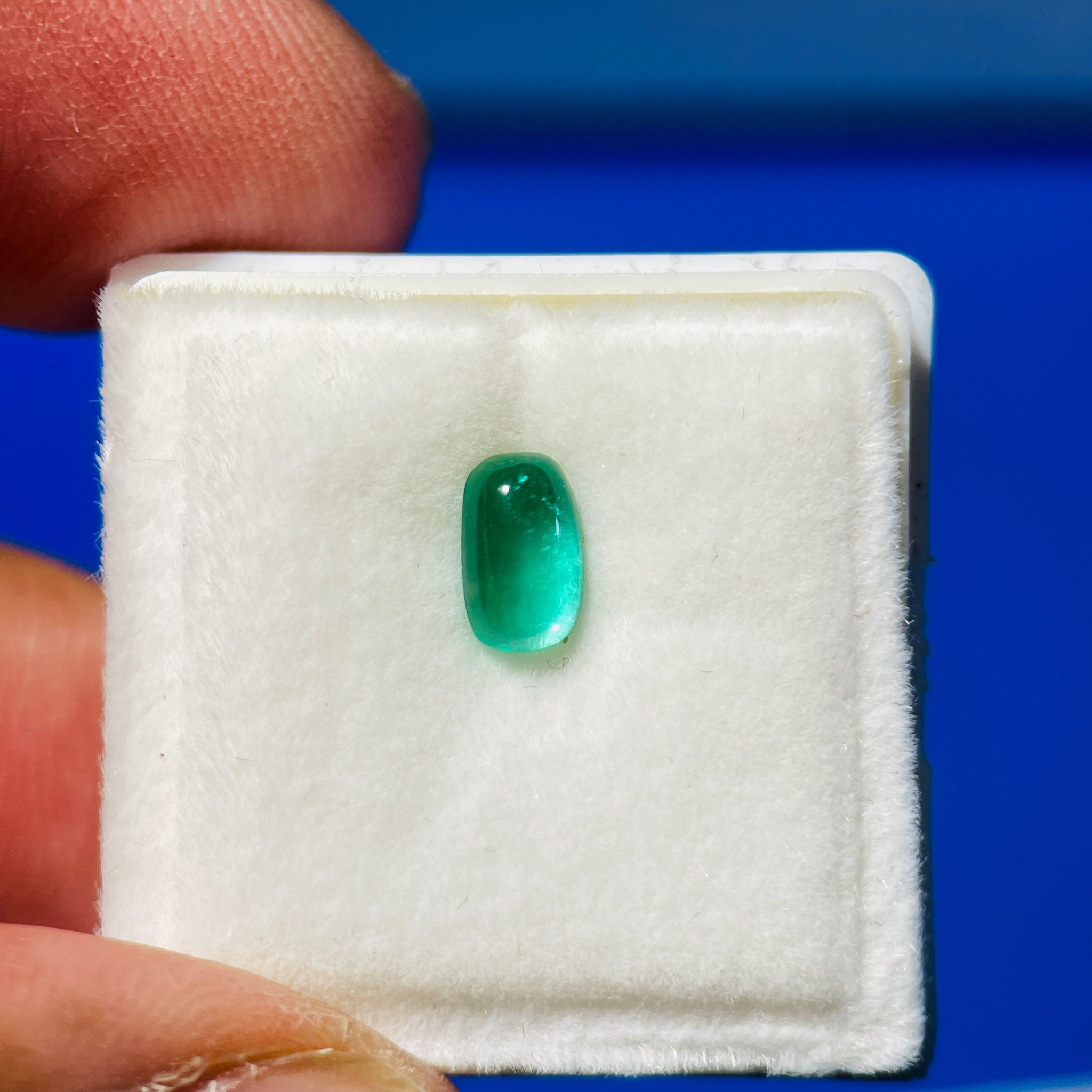 0.58Ct Tanzanian Emerald No Oil Untreated Unheated