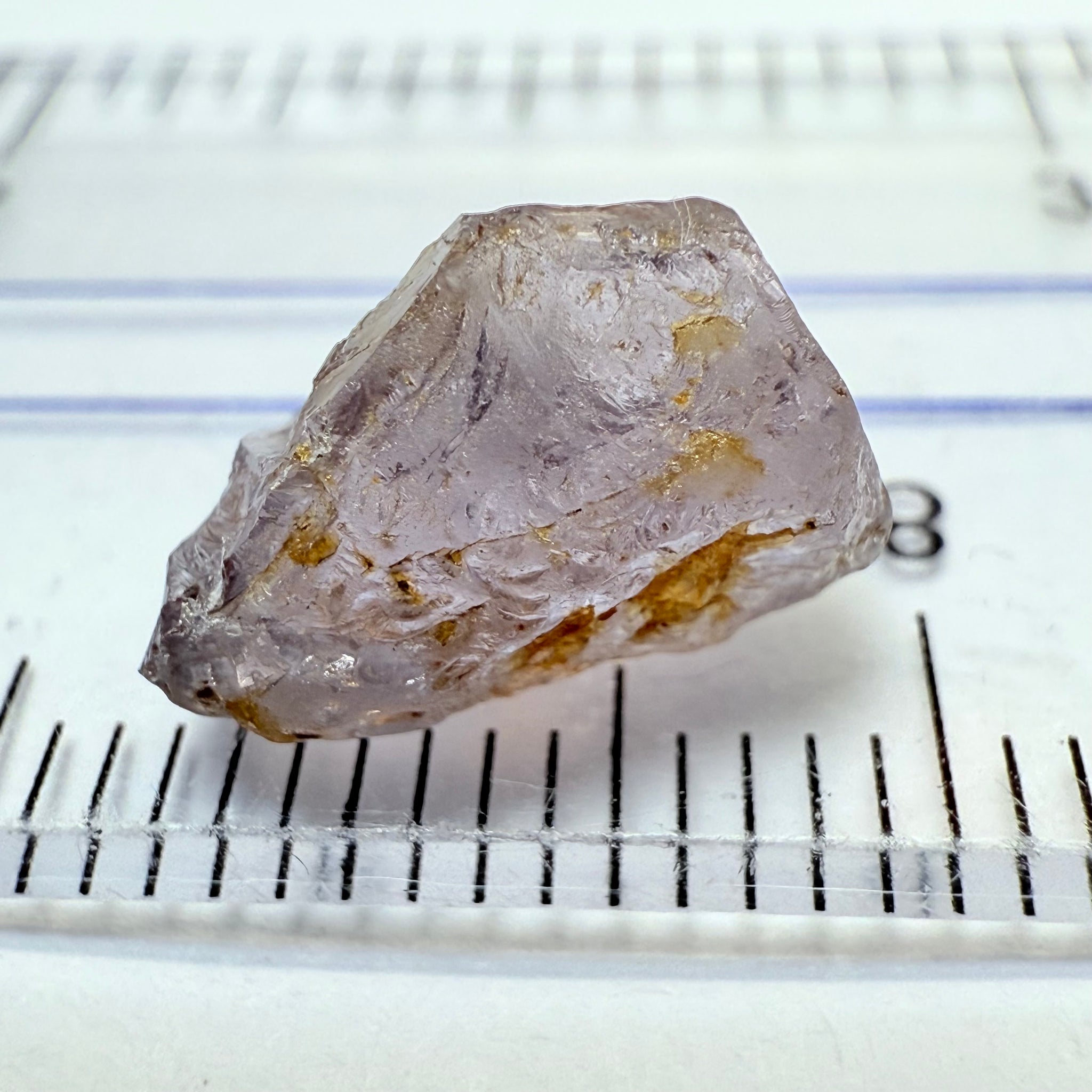 Umba Sapphire, 3.41ct, Umba Valley, Tanzania, Untreated Unheated, Si with lots of sugary type inclusions(white spots)