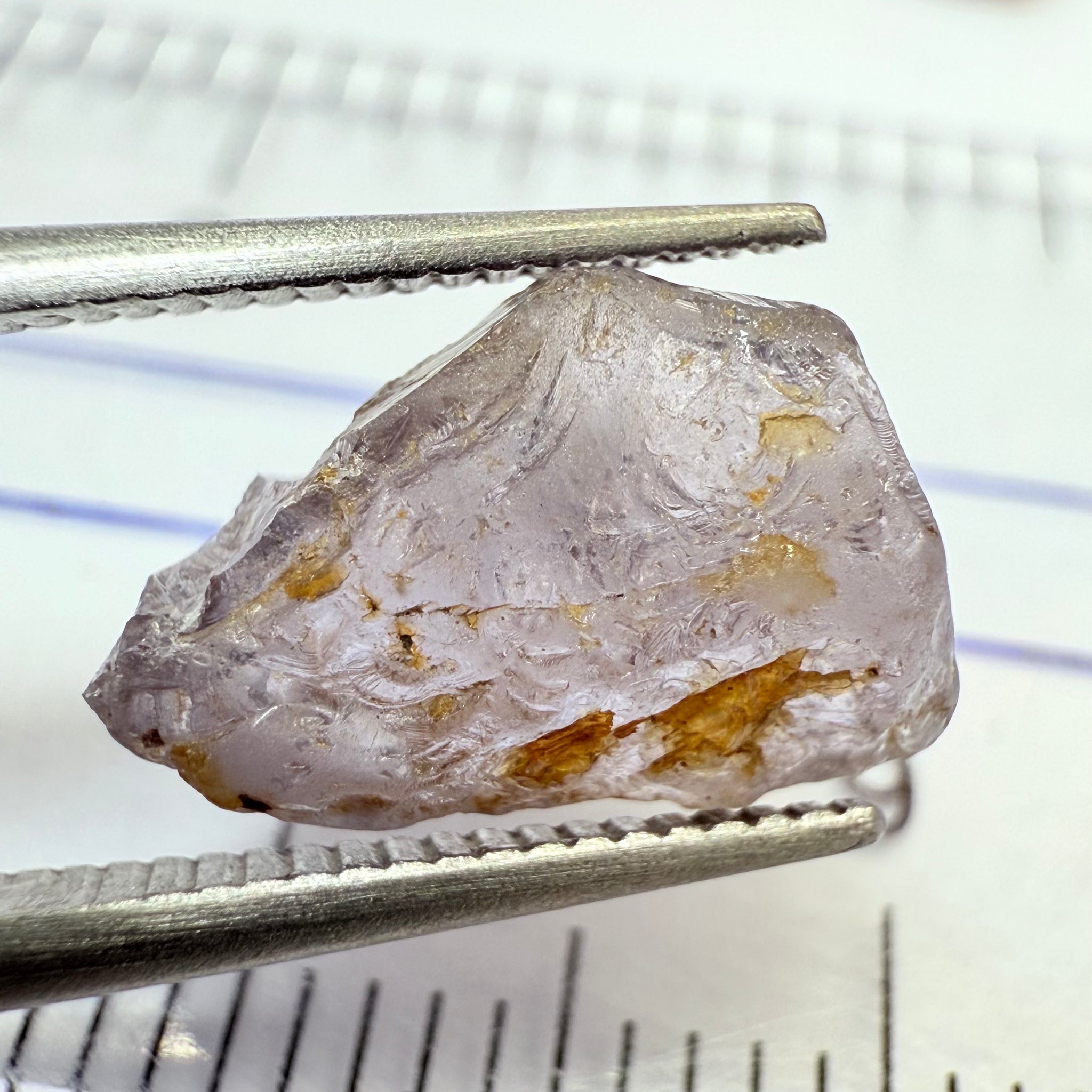 Umba Sapphire, 3.41ct, Umba Valley, Tanzania, Untreated Unheated, Si with lots of sugary type inclusions(white spots)