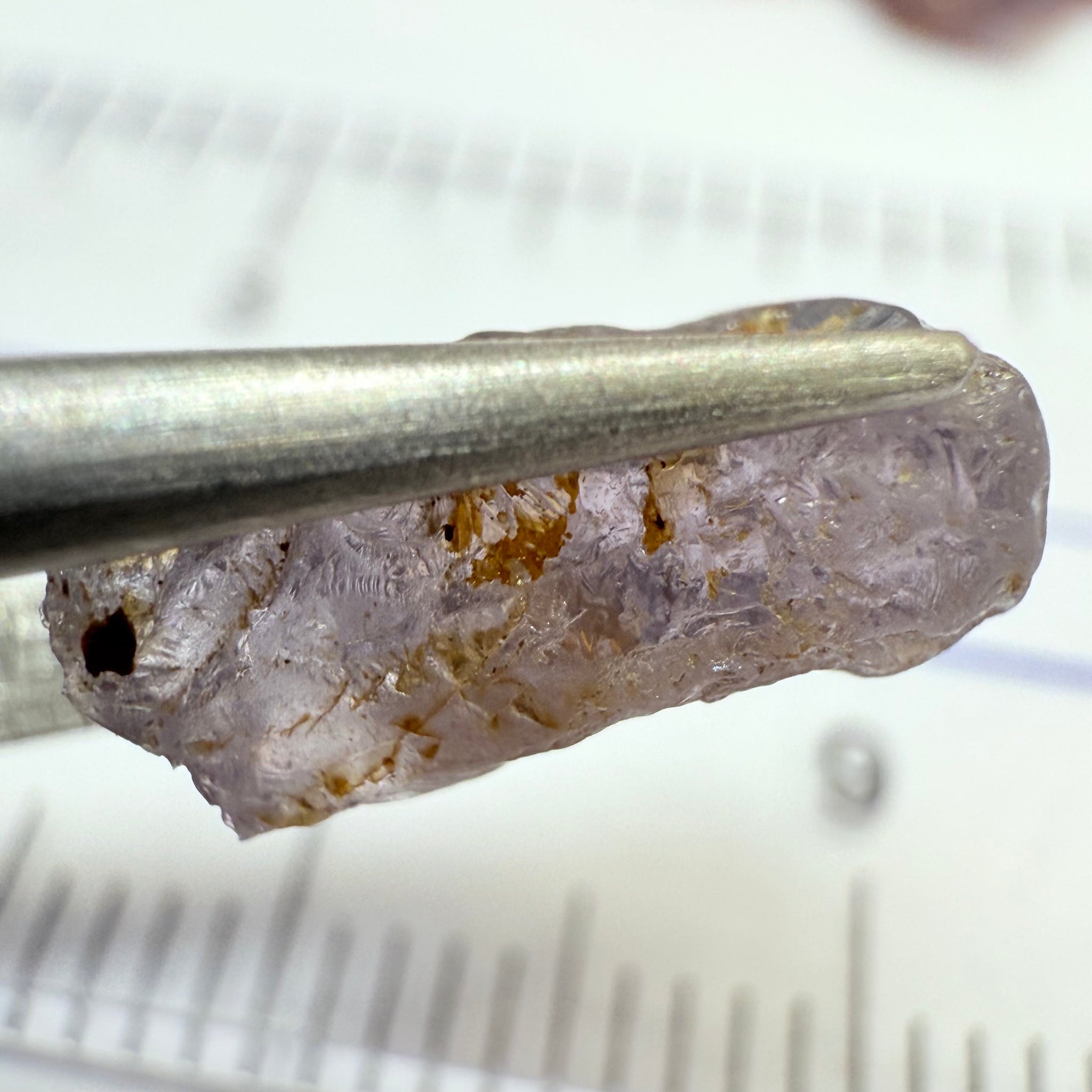 Umba Sapphire, 3.41ct, Umba Valley, Tanzania, Untreated Unheated, Si with lots of sugary type inclusions(white spots)