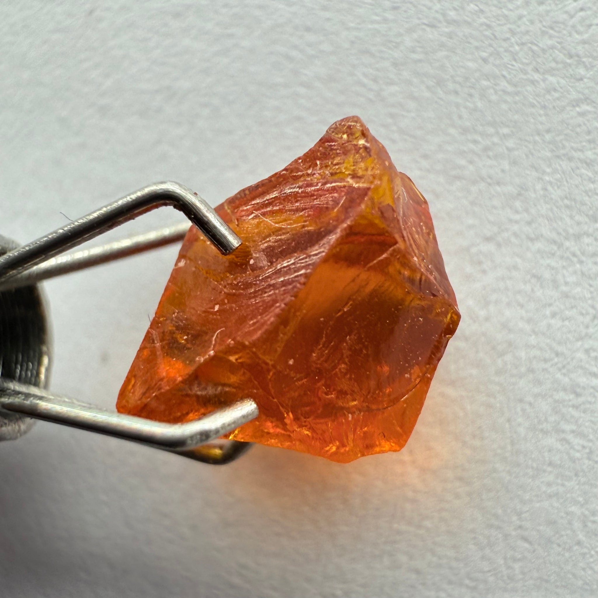 Clinohumite, 1.60ct, Morogoro, Tanzania, Untreated Unheated. Sl issue on the top, rest vvs