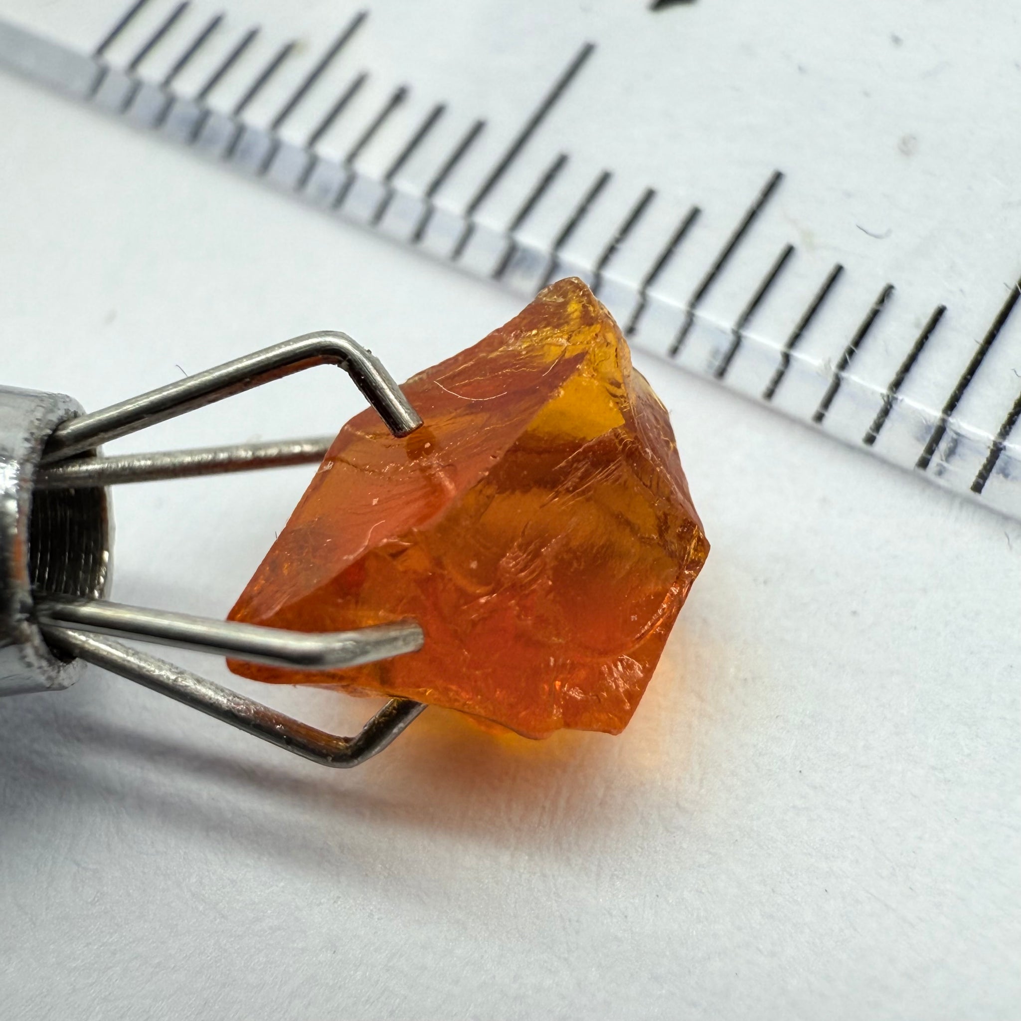 Clinohumite, 1.60ct, Morogoro, Tanzania, Untreated Unheated. Sl issue on the top, rest vvs