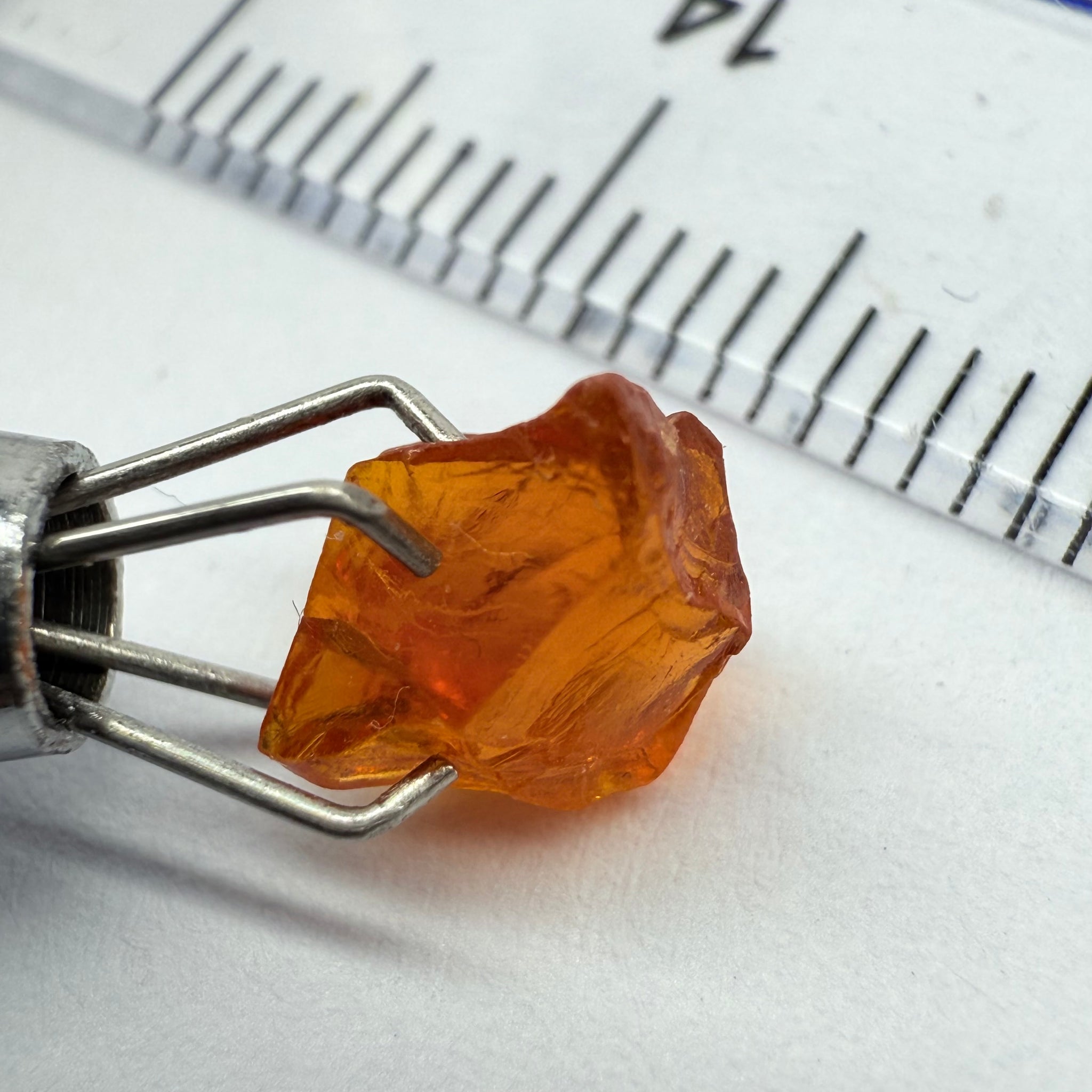 Clinohumite, 1.60ct, Morogoro, Tanzania, Untreated Unheated. Sl issue on the top, rest vvs