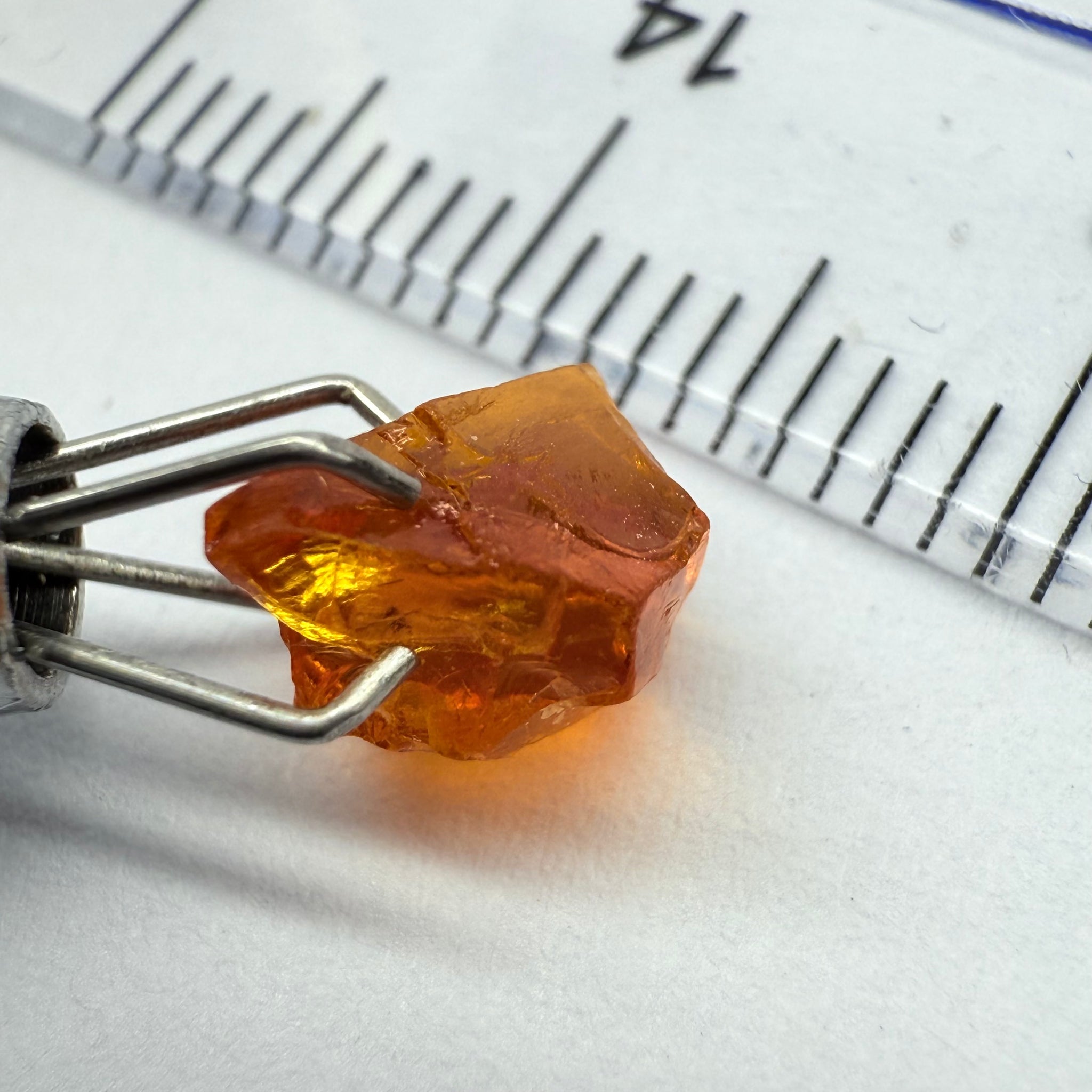 Clinohumite, 1.60ct, Morogoro, Tanzania, Untreated Unheated. Sl issue on the top, rest vvs