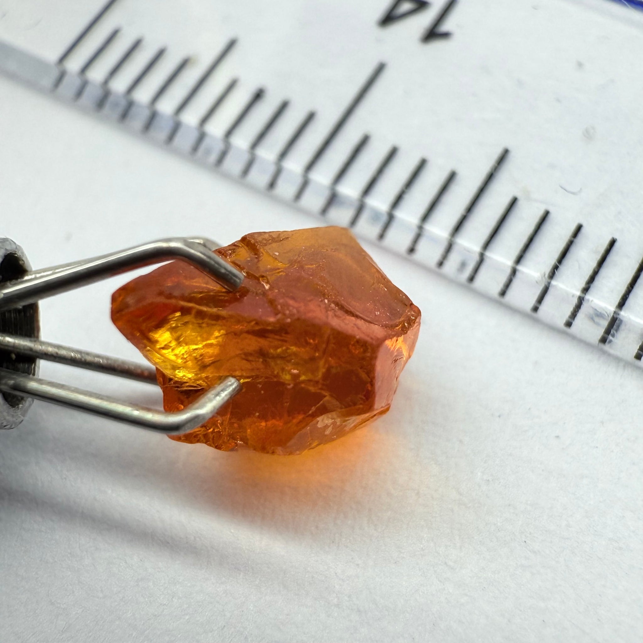 Clinohumite, 1.60ct, Morogoro, Tanzania, Untreated Unheated. Sl issue on the top, rest vvs