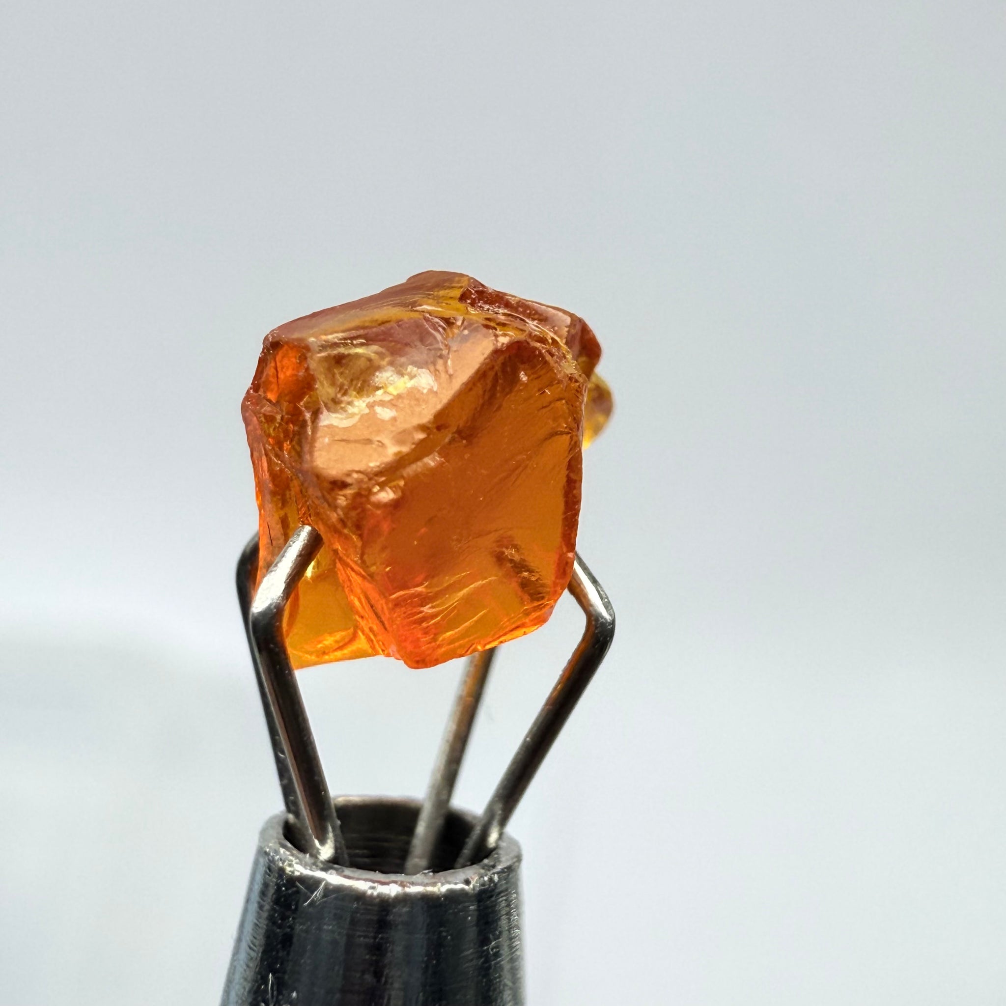 Clinohumite, 1.60ct, Morogoro, Tanzania, Untreated Unheated. Sl issue on the top, rest vvs