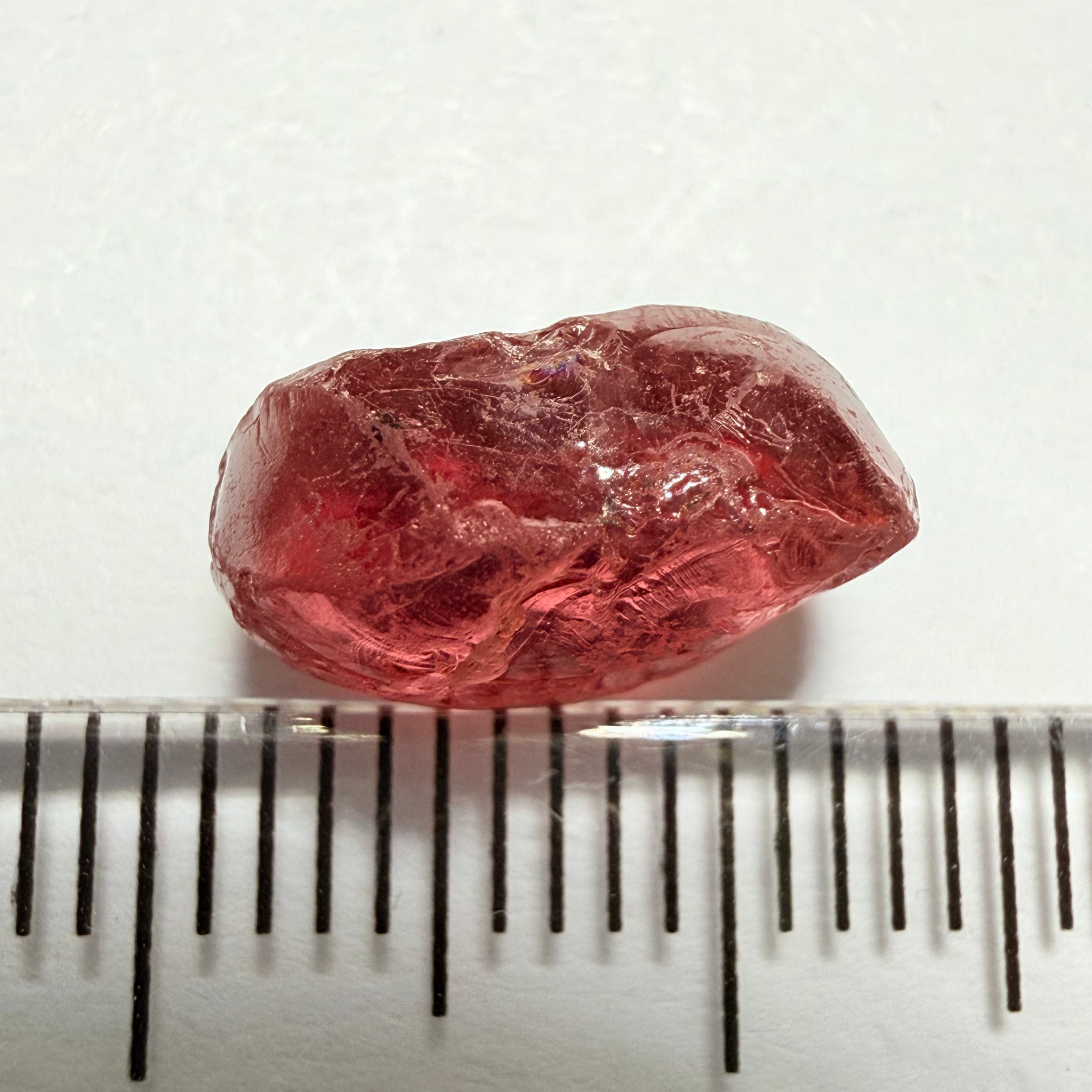 Lindi Garnet, 5.06ct, Lindi, Tanzania, Untreated Unheated, no inclusions, just a little silk inside